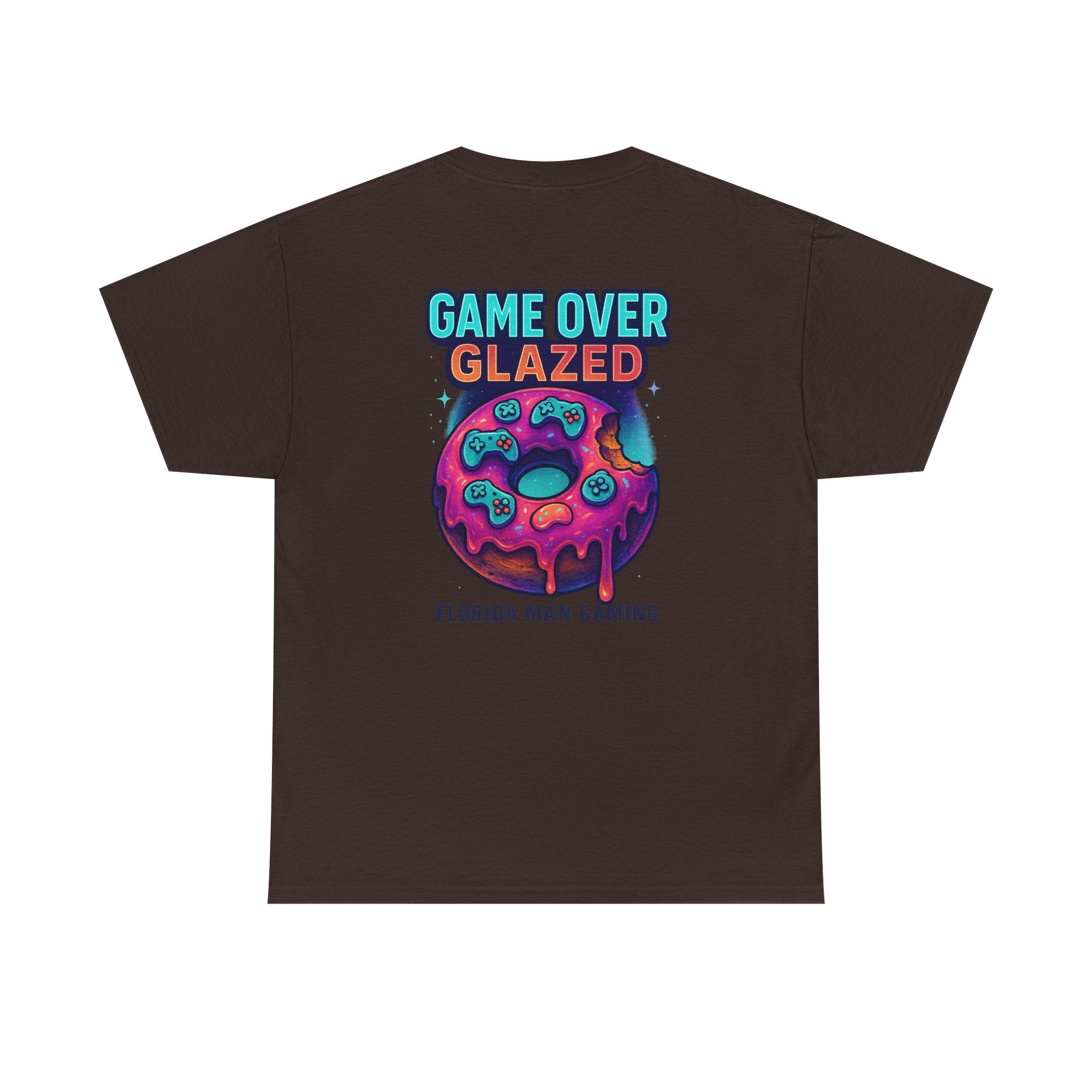 Gaming Graphic Tee for Retro Fun Lovers, Perfect for Gifts, Casual Wear, Gaming Events, Game Over Design