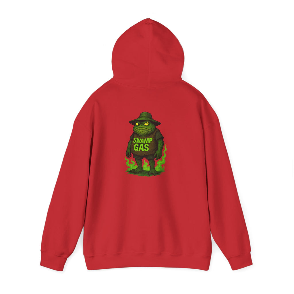 Swamp Gas Unisex Hoodie | Fun Gift for Halloween, Cozy Casual Wear, Unique Graphic Sweatshirt, Quirky Style, Perfect for Fall