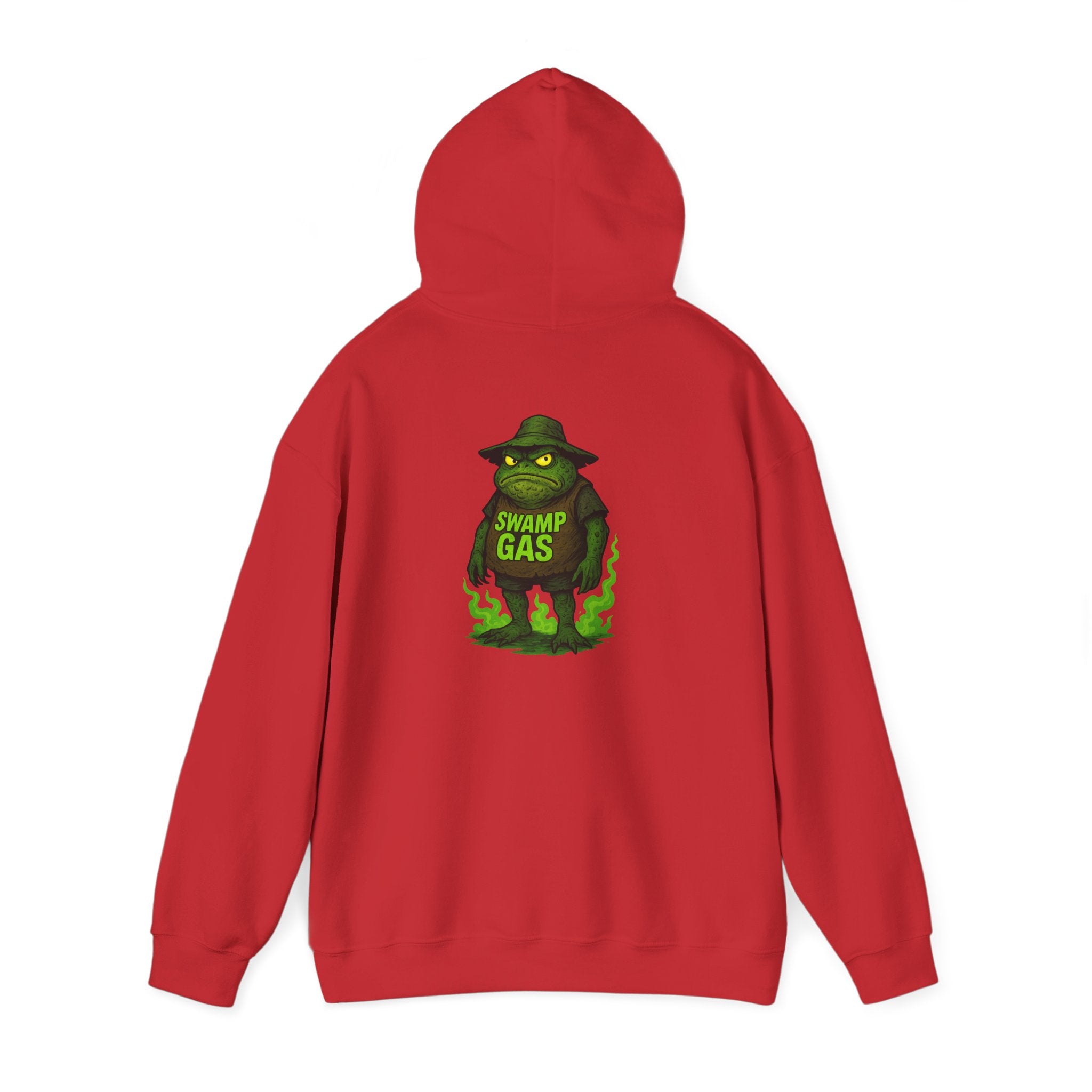 Swamp Gas Unisex Hoodie | Fun Gift for Halloween, Cozy Casual Wear, Unique Graphic Sweatshirt, Quirky Style, Perfect for Fall