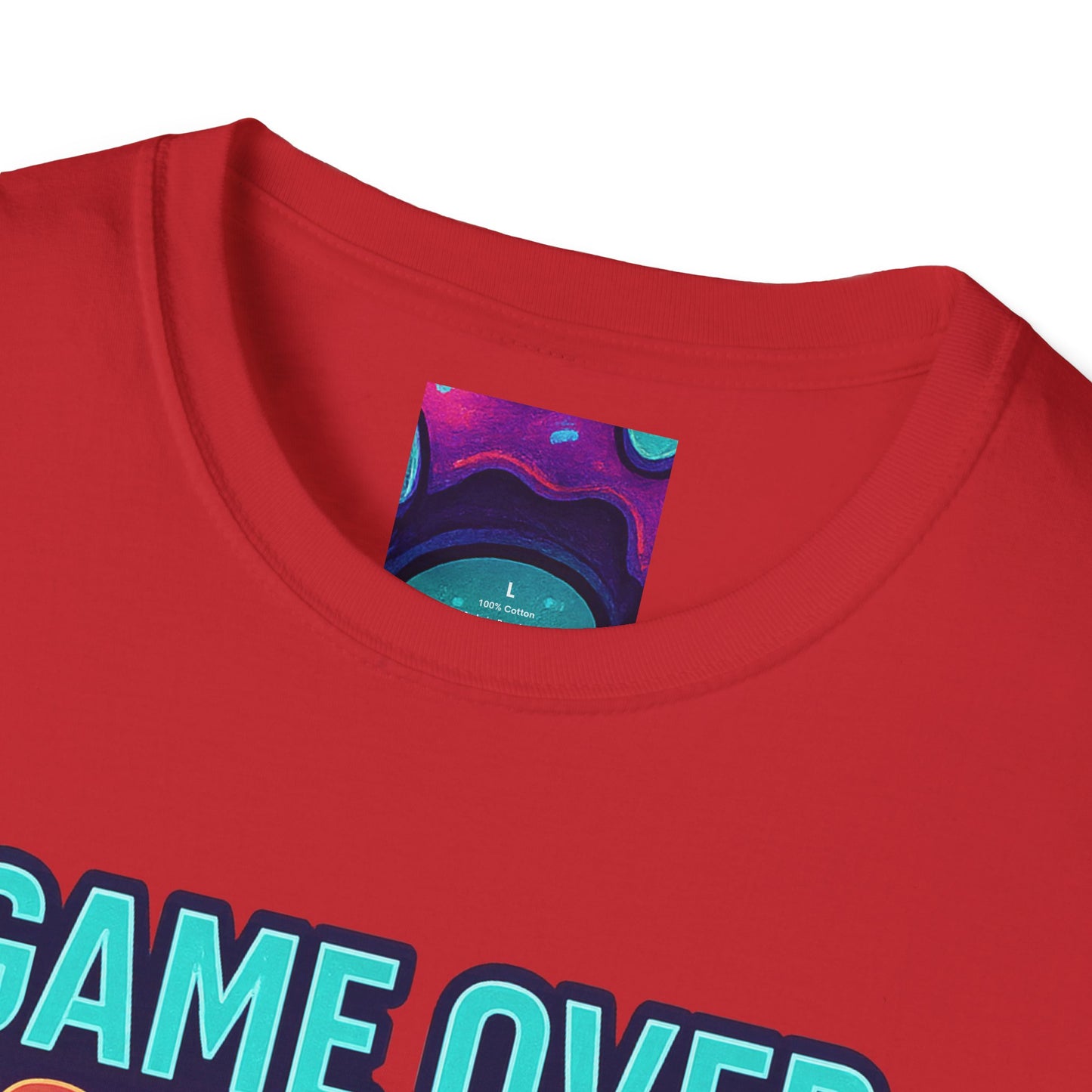 Retro Gamer Donut T-Shirt - Fun Gaming Tee, Unisex Softstyle, Perfect for Gamers, Gaming Events, Birthday Gifts, Casual Wear