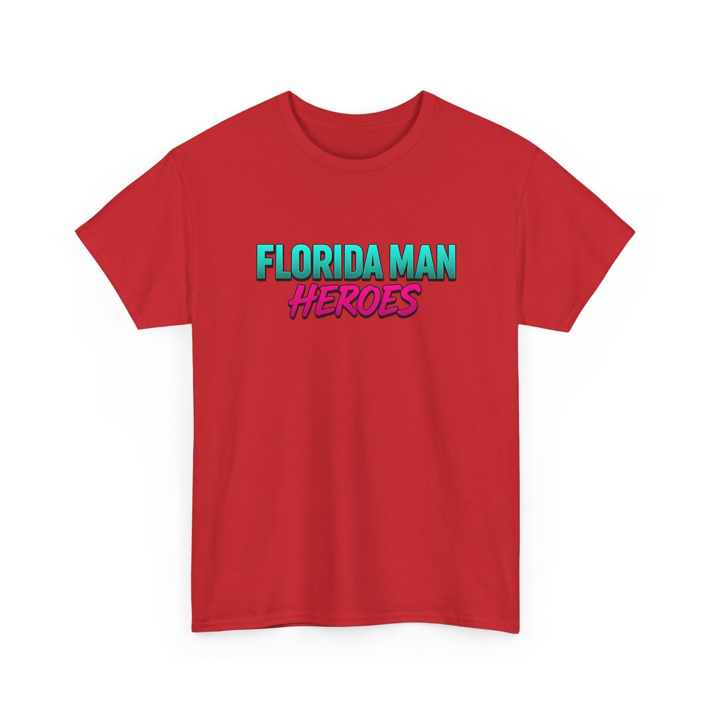 Florida Man Heroes Unisex Tee | Fun Graphic Shirt, Unique Gift, Florida Pride, Casual Style, Funny Tee