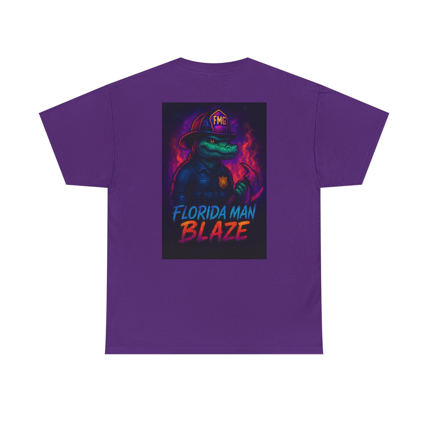 Florida Man Heroes Tee - Unisex Cotton T-Shirt, Funny Gift, Casual Wear, Unique Design, Quirky Florida Apparel
