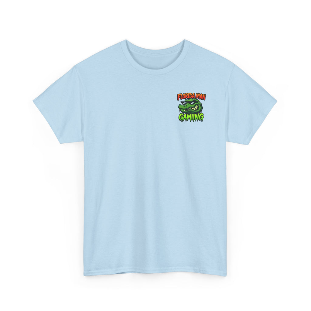 Florida Man Gaming Tee, Unisex Cotton T-Shirt, Fun Graphic Tee, Gamer Apparel, Perfect for Gaming Nights, Unique Gift Idea