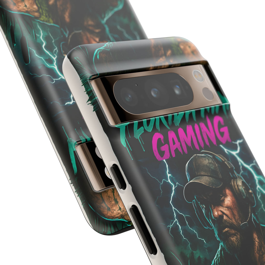 Phone Case - Florida Man Gaming Mascot Rising from the Swamp Tough Case