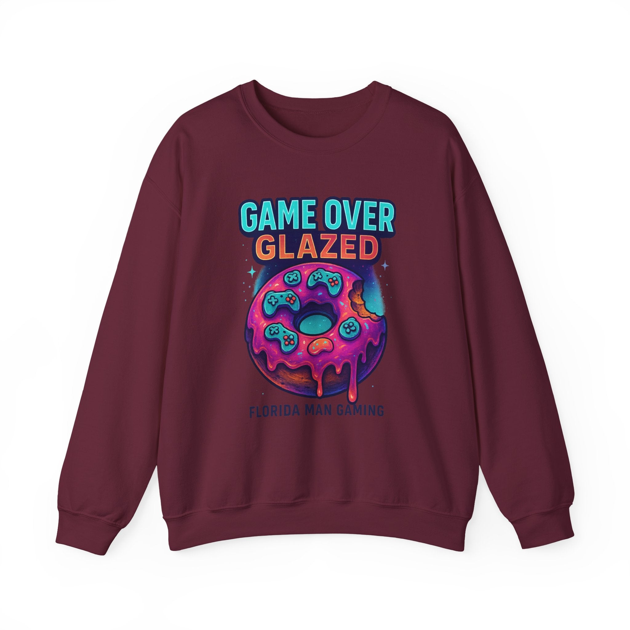 Gaming Sweatshirt, Playful Crewneck for Gamers, Funny Gift for Video Game Lovers, Cozy Unisex Apparel, Unique Retro Style