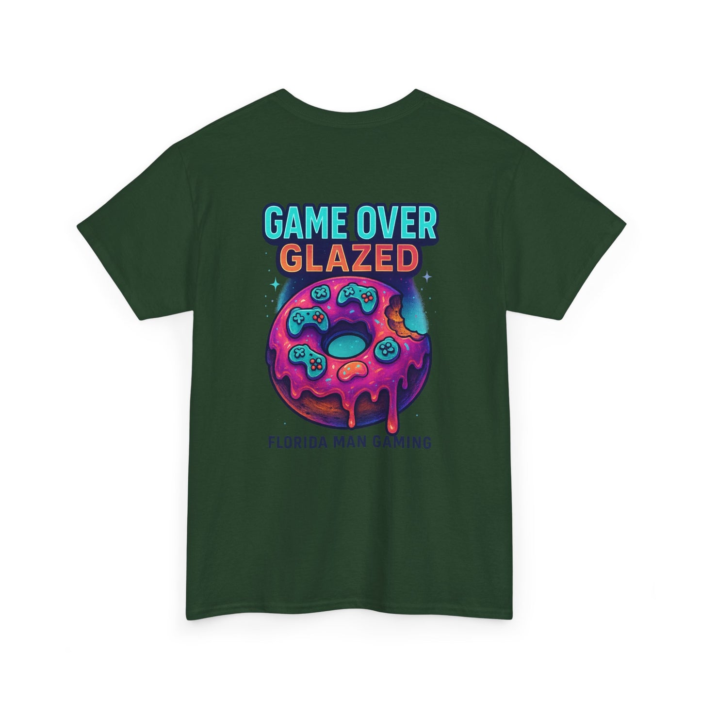 Gaming Graphic Tee for Retro Fun Lovers, Perfect for Gifts, Casual Wear, Gaming Events, Game Over Design