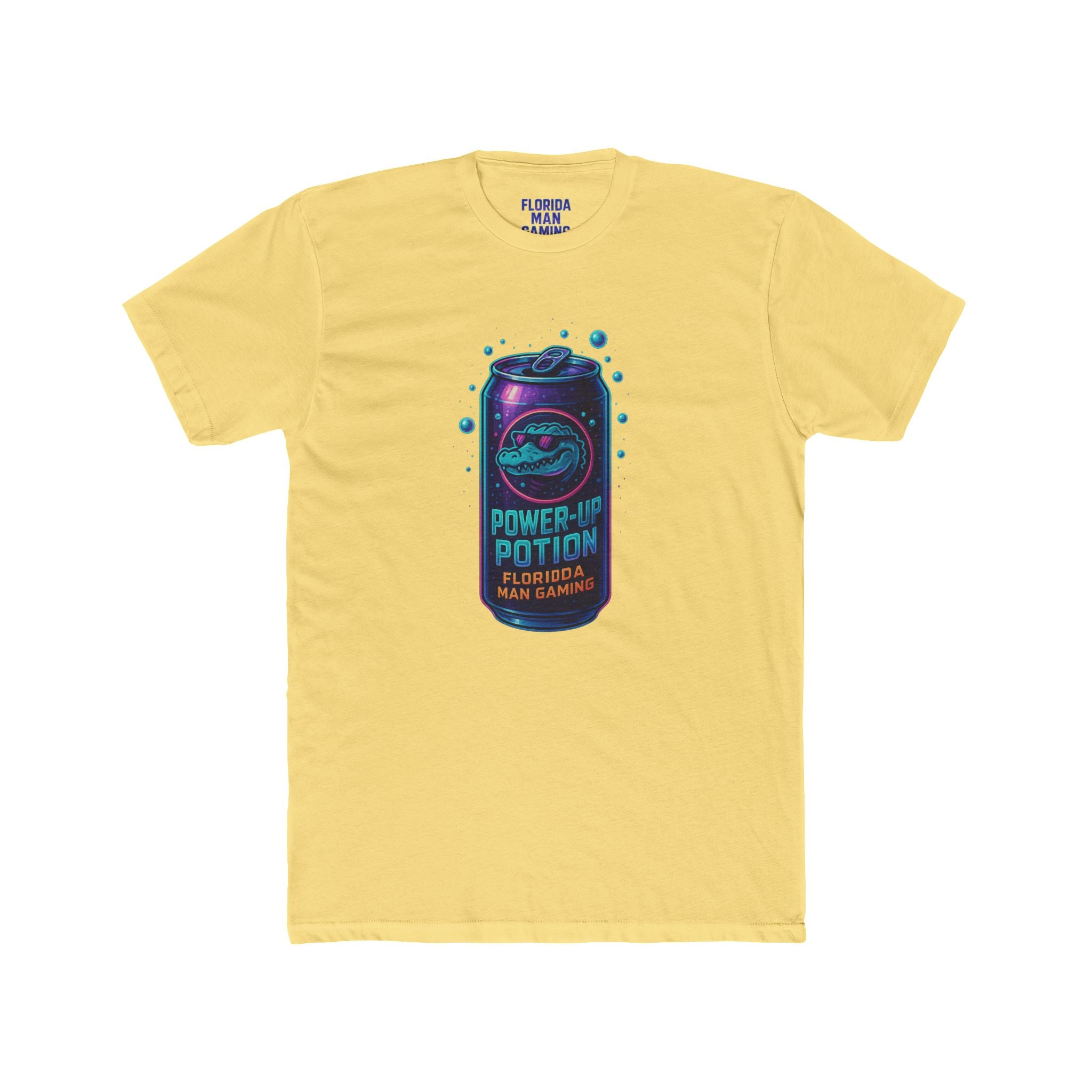 Florida Man Crew Tee: Gaming Humor Shirt, Fun Gift for Gamers, Unisex Tee for Parties, Retro Style Casual Wear, Unique Birthday Present