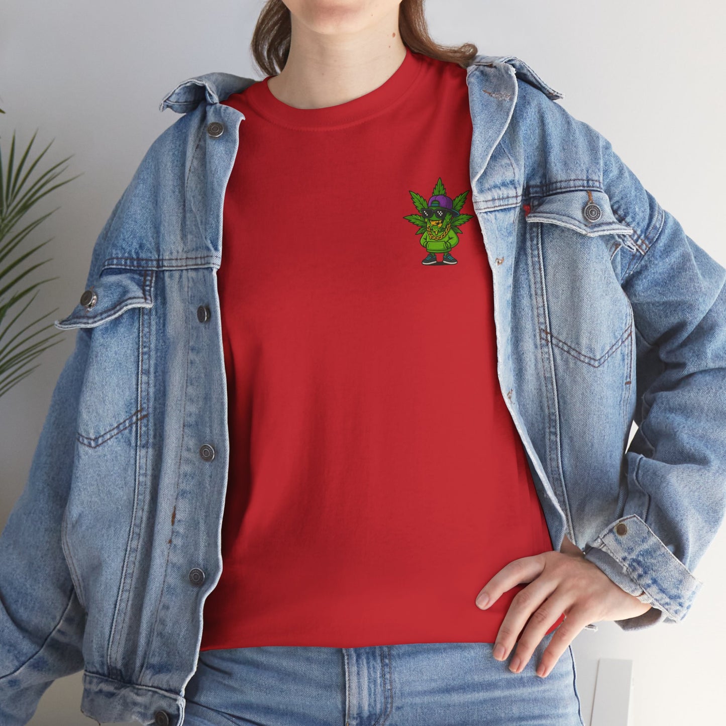 Cool Cannabis Vibe Unisex Tee - Stoner Gift, Weed Lovers Shirt, Hip Hop Style Tee, Indoor/Outdoor Wear, Party Wear