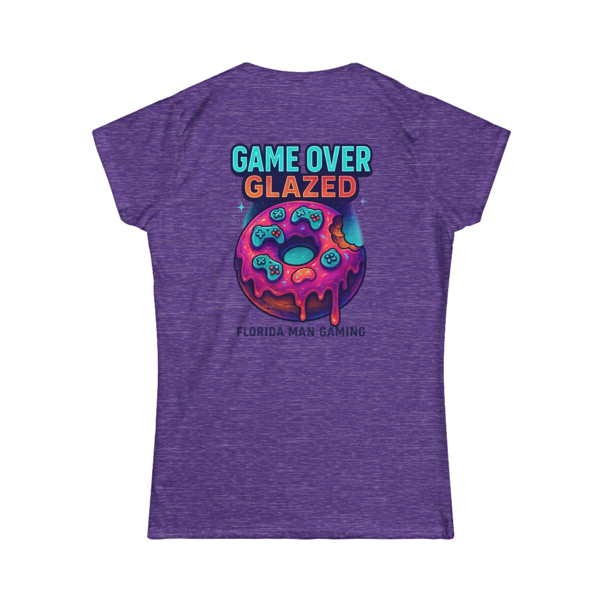 Gaming-Inspired Women's Softstyle Tee - Perfect for Gamers, Nerds, Birthday Gifts, Gaming Events, Casual Wear