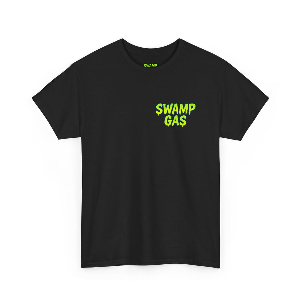 Swamp Gas Graphic Tee - Unisex Cotton T-Shirt, Halloween Costume, Fun Casual Wear, Unique Gift, Funny Shirt for Friends