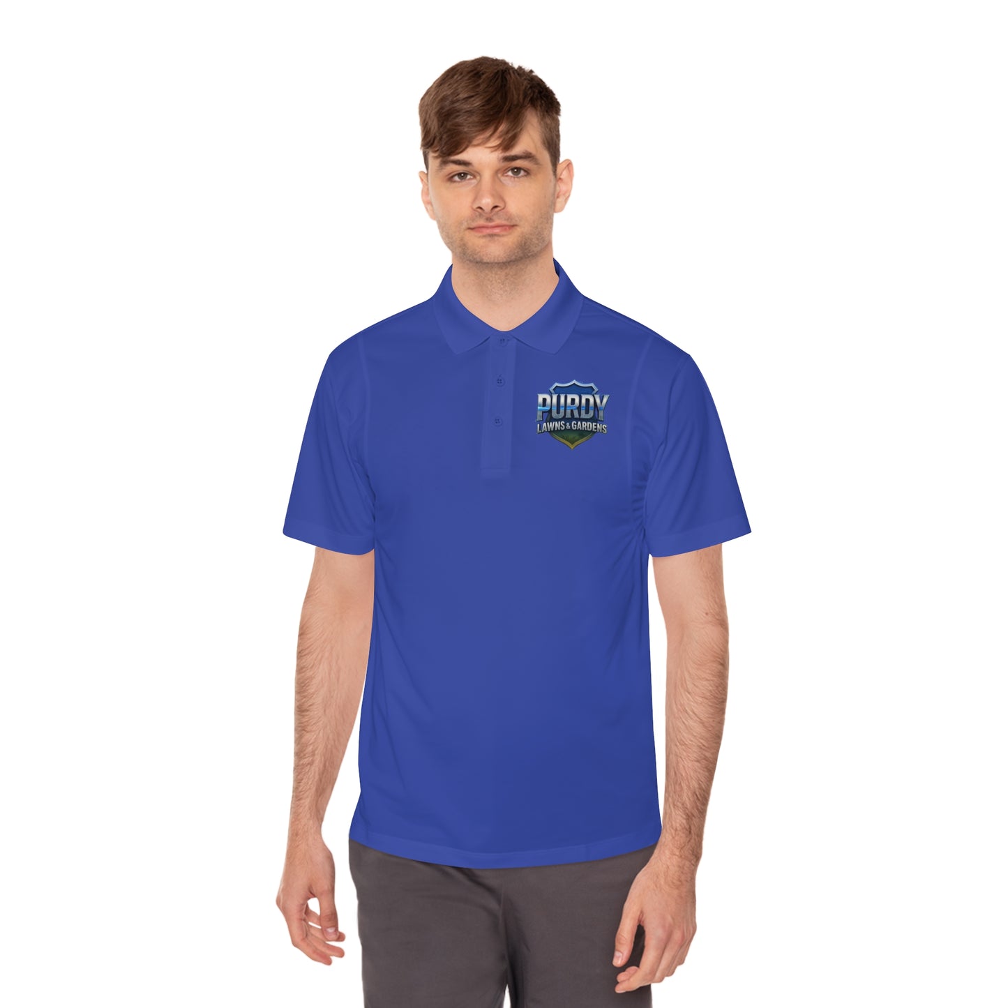 Sporty Men's Polo Shirt - Perfect for Casual Fridays, Sports Events, Golf, Team Outings, and Everyday Wear