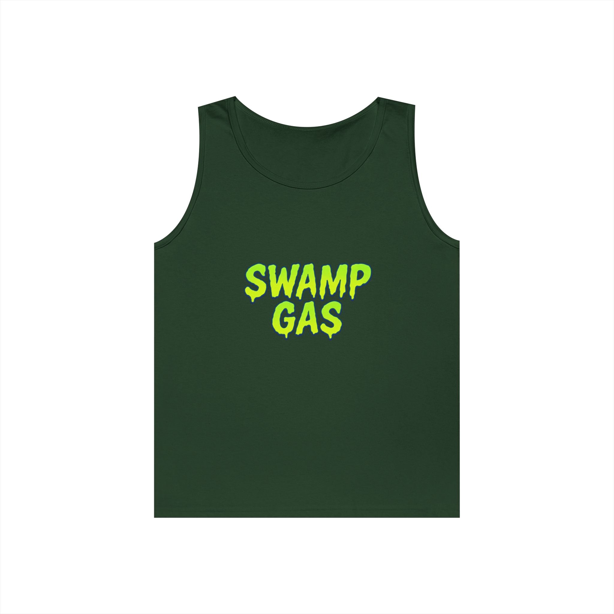 Swamp Gas Unisex Heavy Cotton Tank Top - Fun Summer Wear, Gift for Nature Lovers, Casual Beach Outfit, Eco-Friendly Apparel, Unique [...]