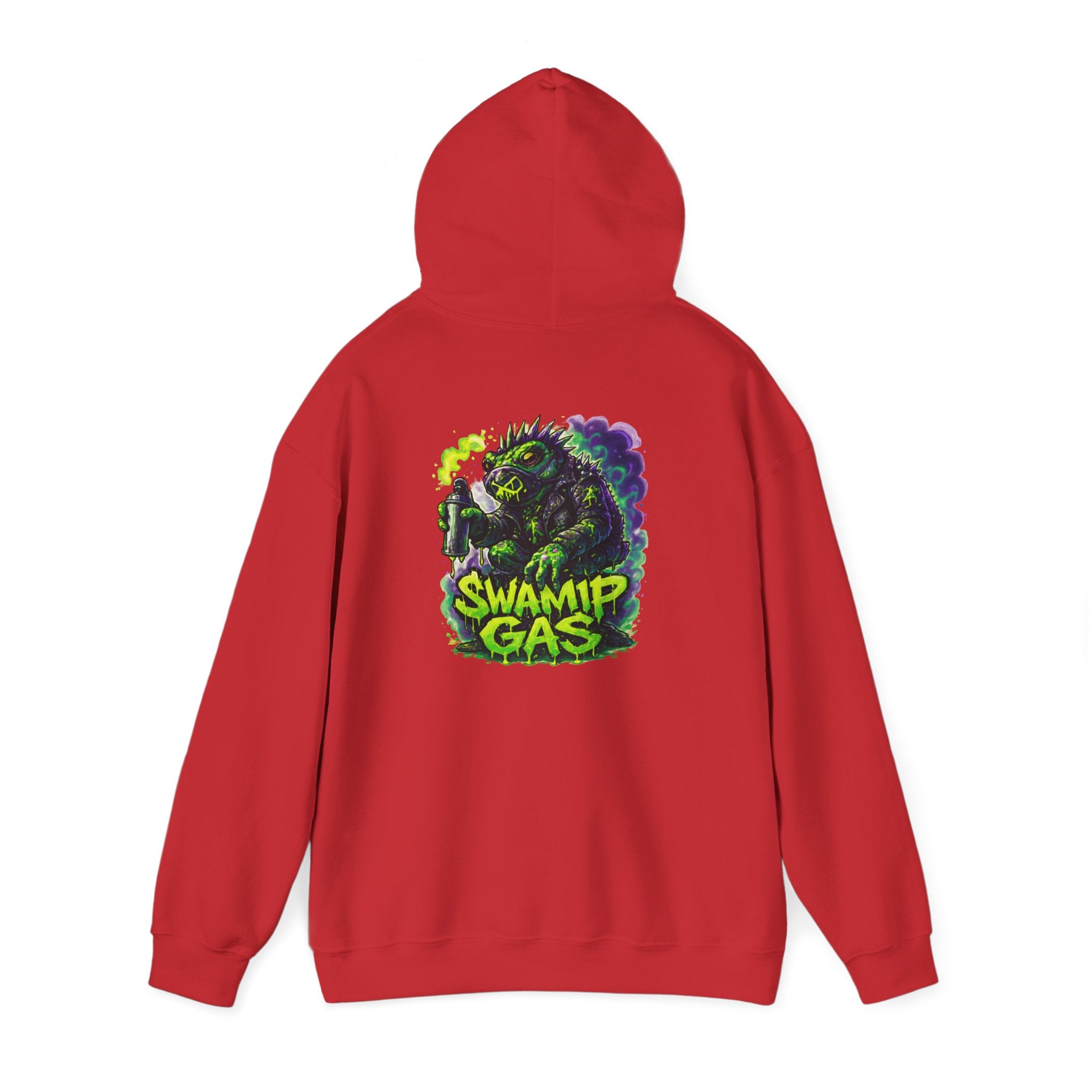 Swamp Gas Unisex Hoodie, Fun Graphic Sweatshirt, Gift for Halloween, Unique Streetwear, Cozy Layering Piece