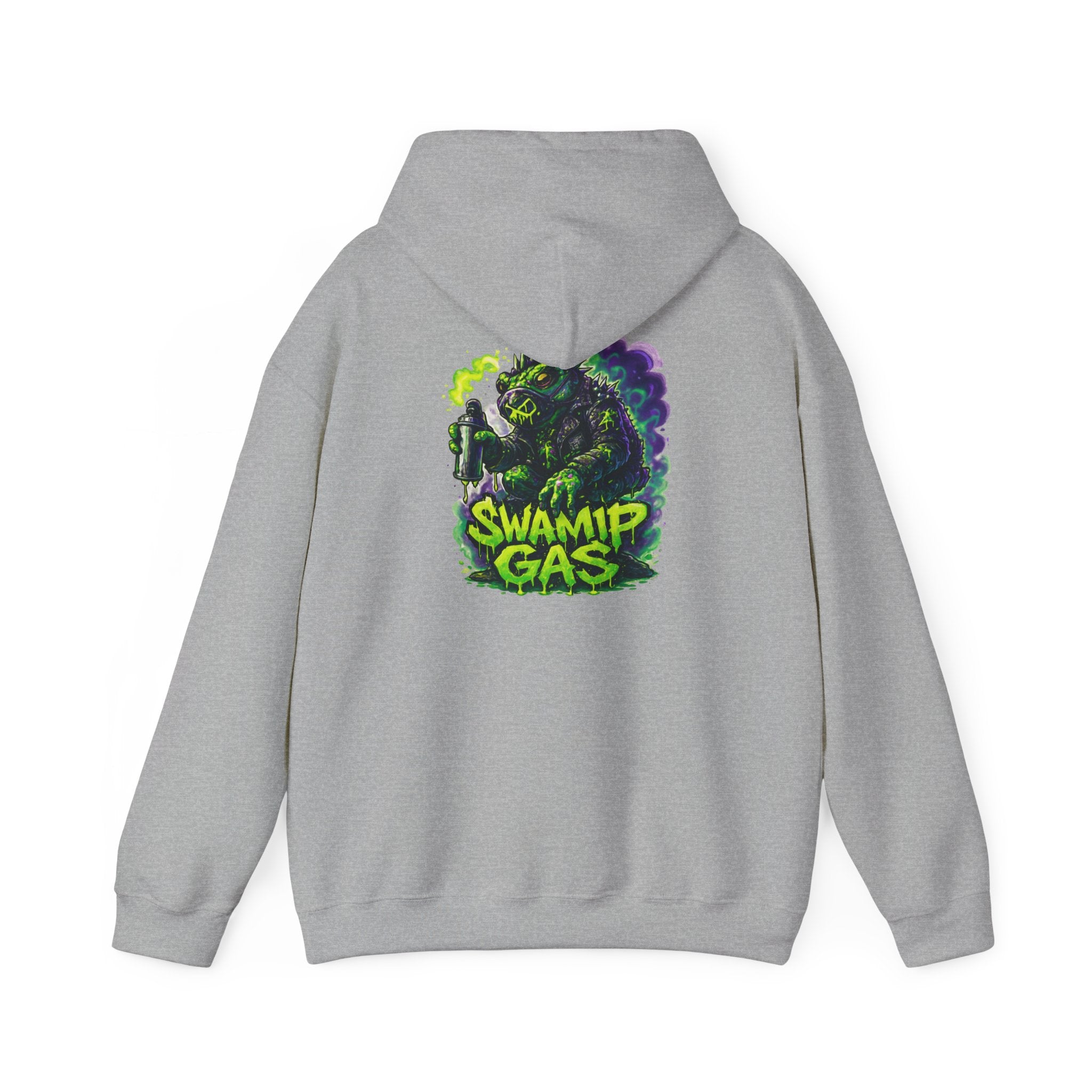 Swamp Gas Unisex Hoodie, Fun Graphic Sweatshirt, Gift for Halloween, Unique Streetwear, Cozy Layering Piece
