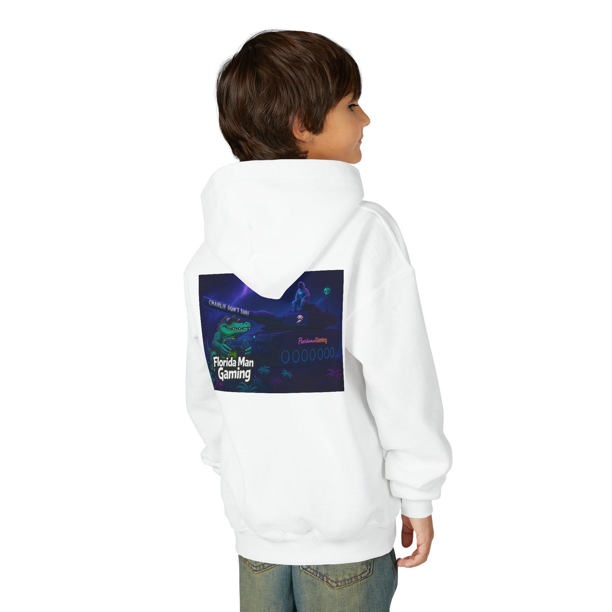 Youth Heavy Blend Hooded Sweatshirt