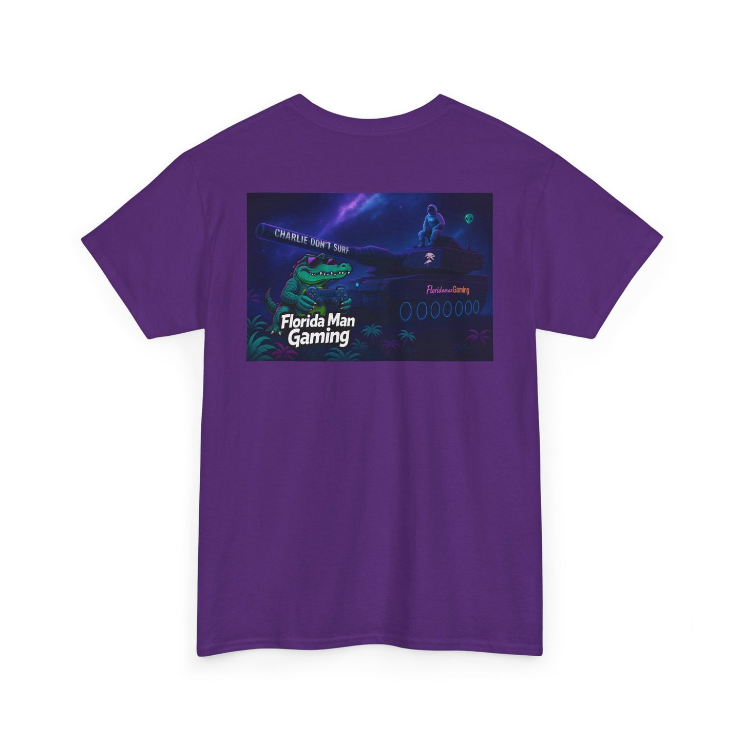 Florida Man Gaming Tee, Unisex Cotton Shirt, Fun Gaming Shirt, Casual Wear, Gift for Gamers, Trendy Graphic Tee
