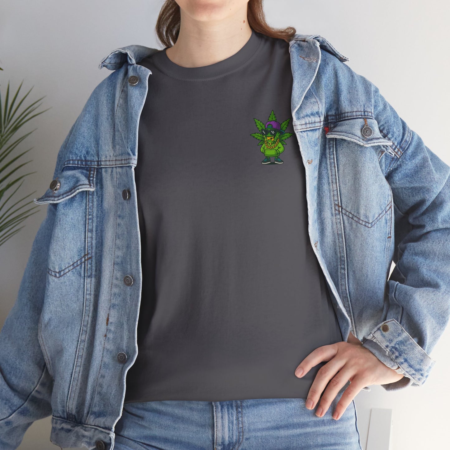 Cool Cannabis Vibe Unisex Tee - Stoner Gift, Weed Lovers Shirt, Hip Hop Style Tee, Indoor/Outdoor Wear, Party Wear