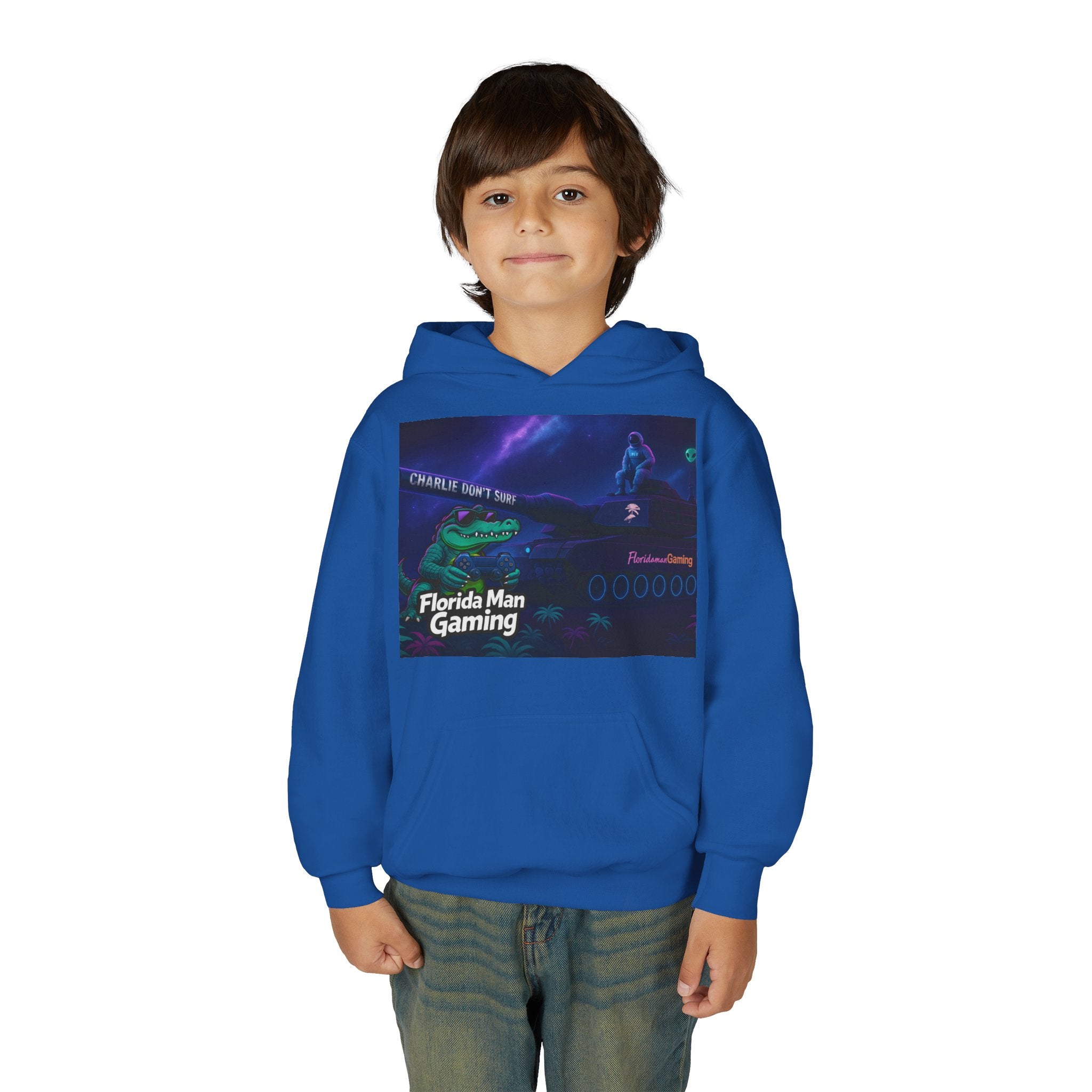 Youth Heavy Blend Hooded Sweatshirt