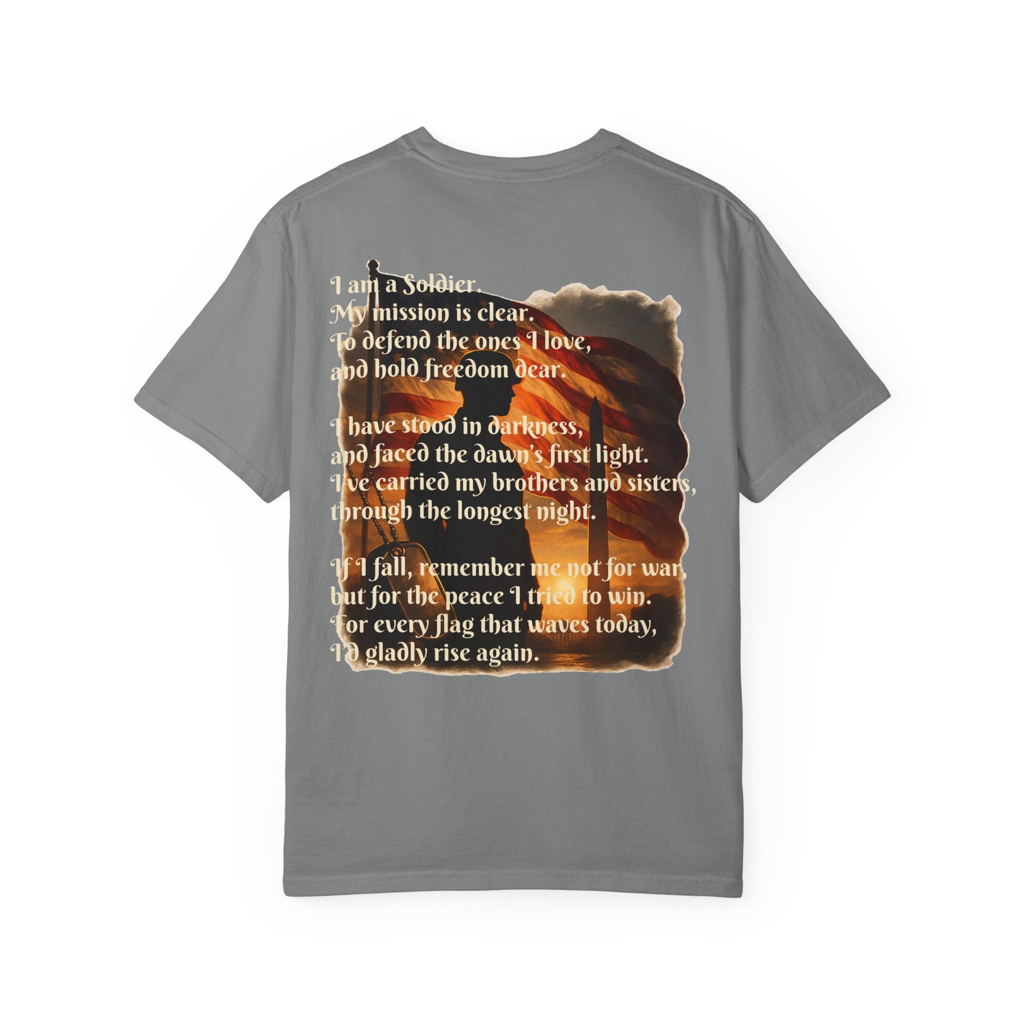 Veterans Day 2025 T-Shirt — I Am a Soldier Tribute Tee