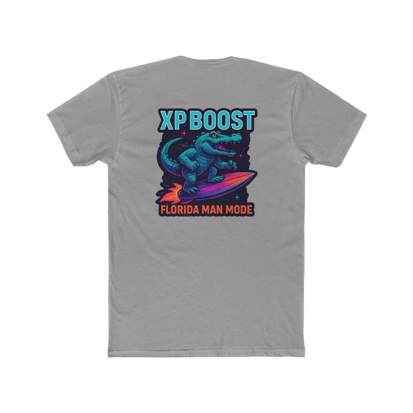 Florida Man Crew Tee: Gaming Humor Shirt, Fun Gift for Gamers, Unisex Tee for Parties, Retro Style Casual Wear, Unique Birthday Present