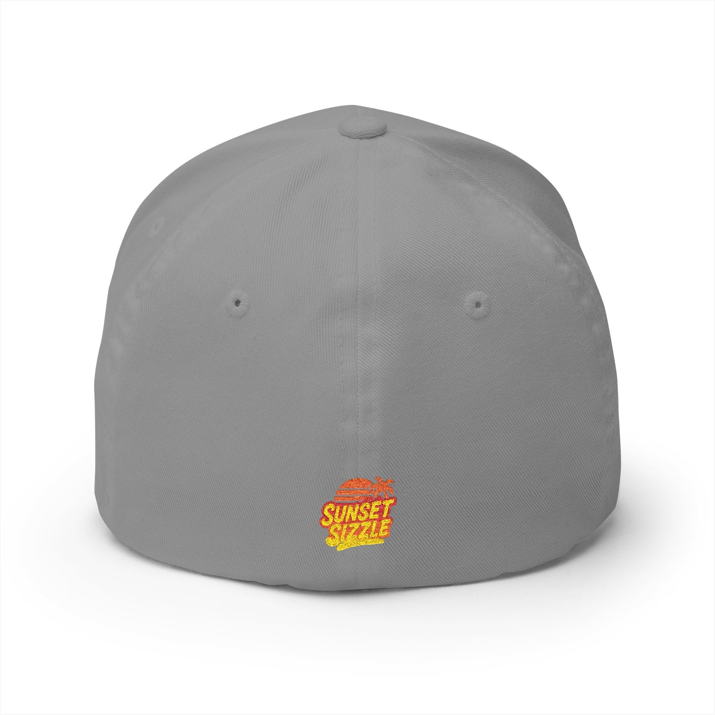 Cap - Sunset Sizzle Embroidery Design - Vaporwave Streetwear