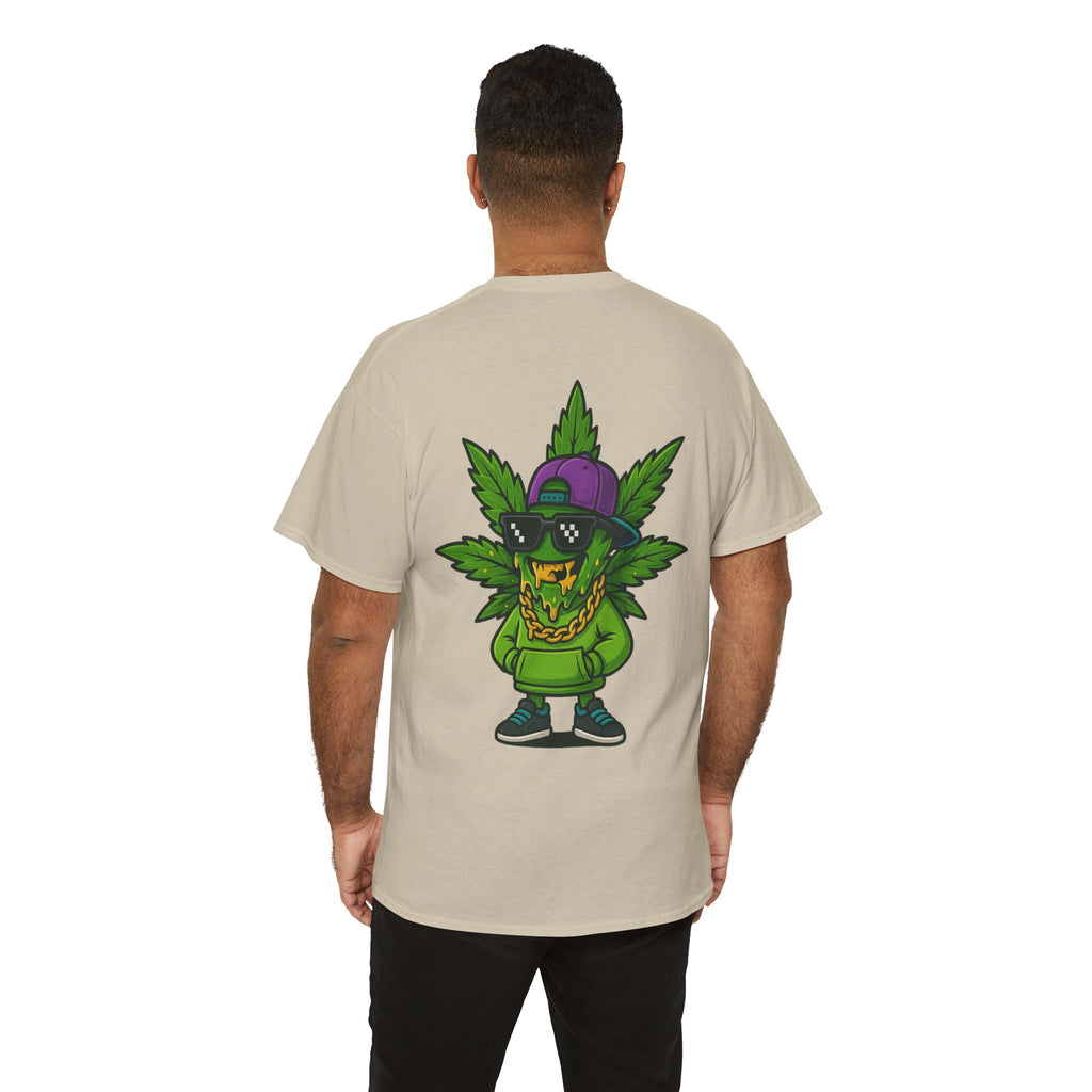 Cool Cannabis Vibe Unisex Tee - Stoner Gift, Weed Lovers Shirt, Hip Hop Style Tee, Indoor/Outdoor Wear, Party Wear