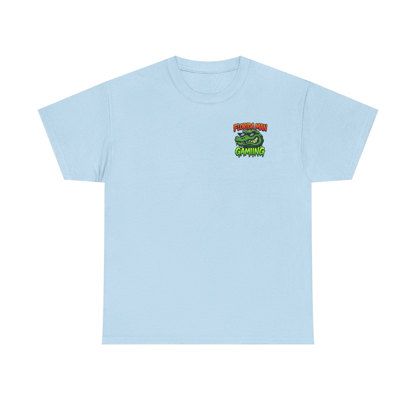 Florida Man Gaming Tee, Unisex Cotton T-Shirt, Fun Graphic Tee, Gamer Apparel, Perfect for Gaming Nights, Unique Gift Idea