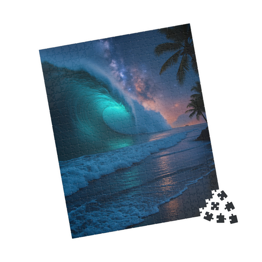 Stunning Ocean Wave Puzzle - 110 to 1014 Pieces, Perfect for Family Game Night, Gifts for Ocean Lovers, Relaxation Activity, Home Decor
