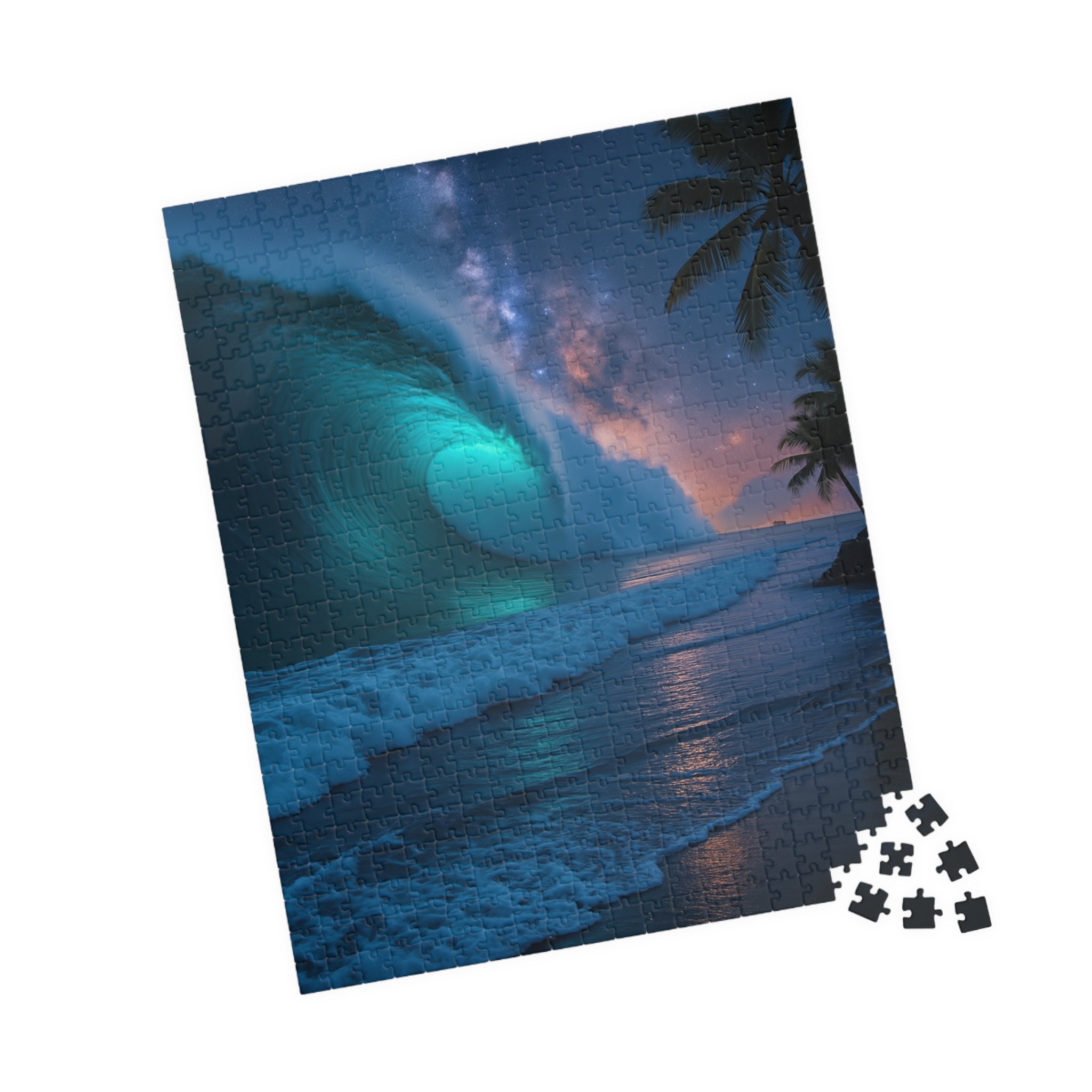 Stunning Ocean Wave Puzzle - 110 to 1014 Pieces, Perfect for Family Game Night, Gifts for Ocean Lovers, Relaxation Activity, Home Decor