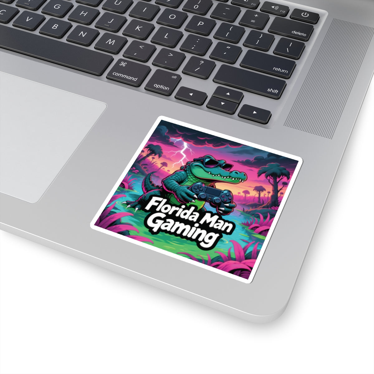 Florida Man Gaming KissCut Sticker
