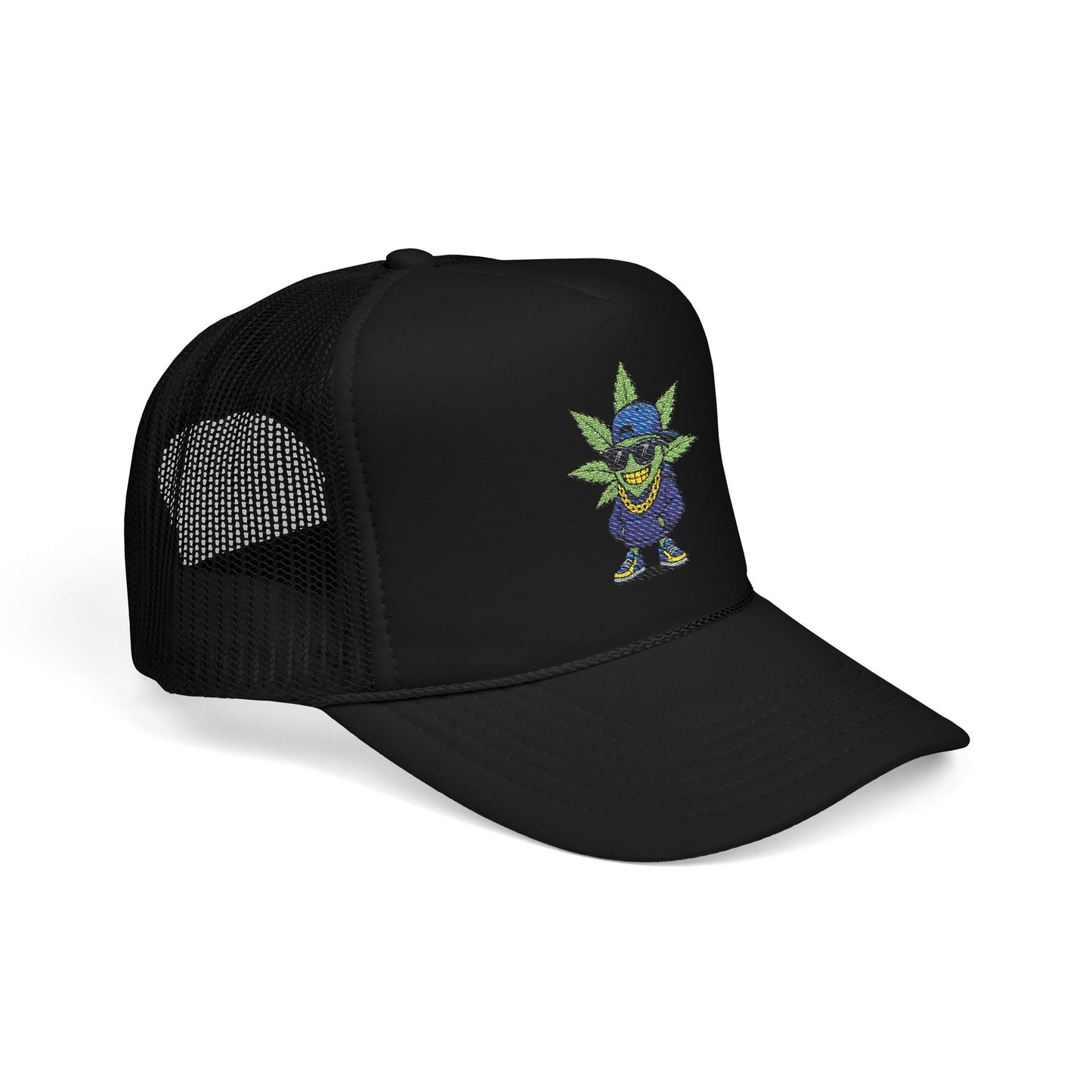 Cool Embroidered Foam Trucker Hat for Trendsetters, Everyday Style, Gift for Him, Outdoor Activities, Unique Streetwear