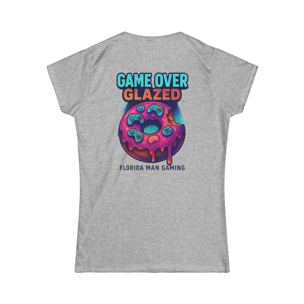Gaming-Inspired Women's Softstyle Tee - Perfect for Gamers, Nerds, Birthday Gifts, Gaming Events, Casual Wear
