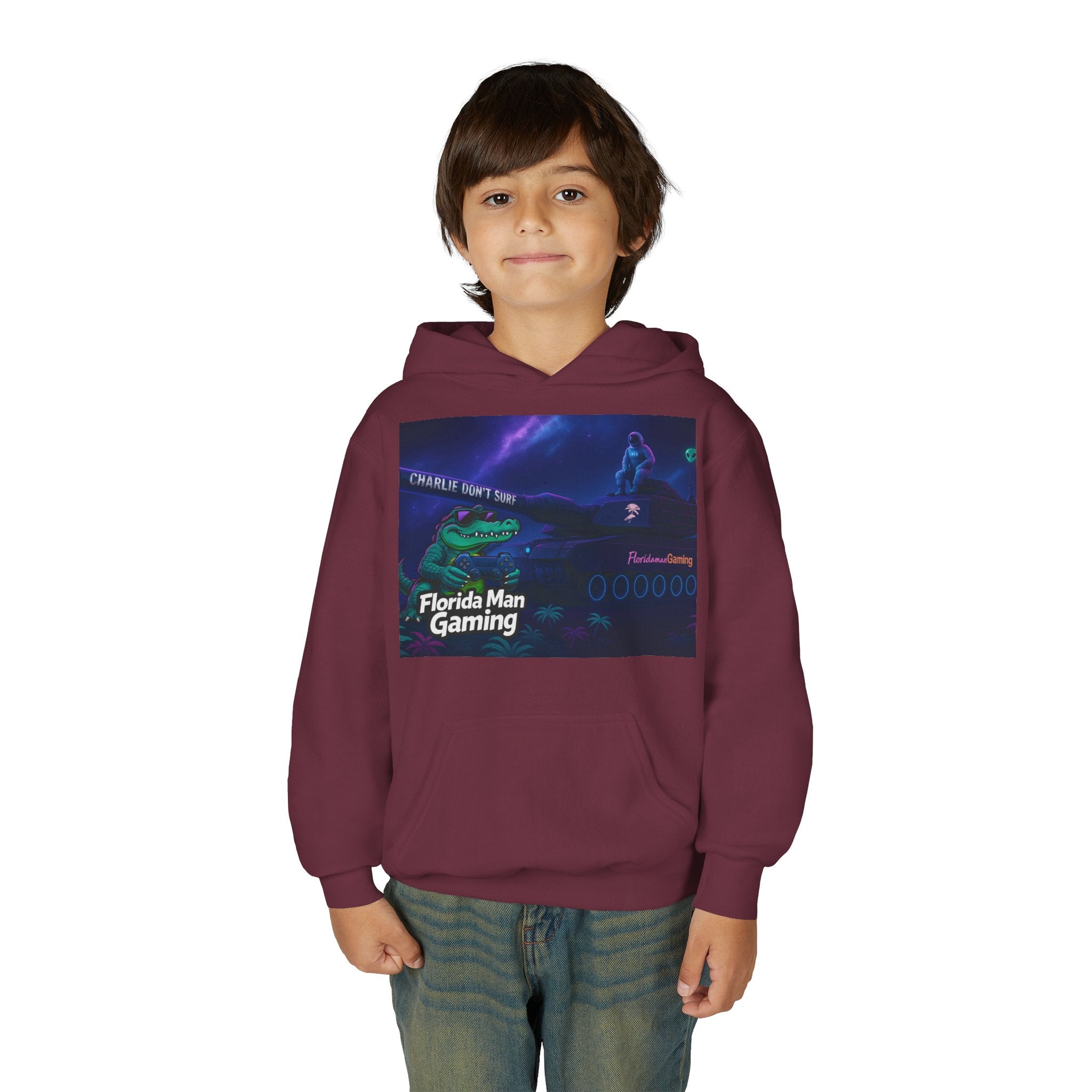 Youth Heavy Blend Hooded Sweatshirt