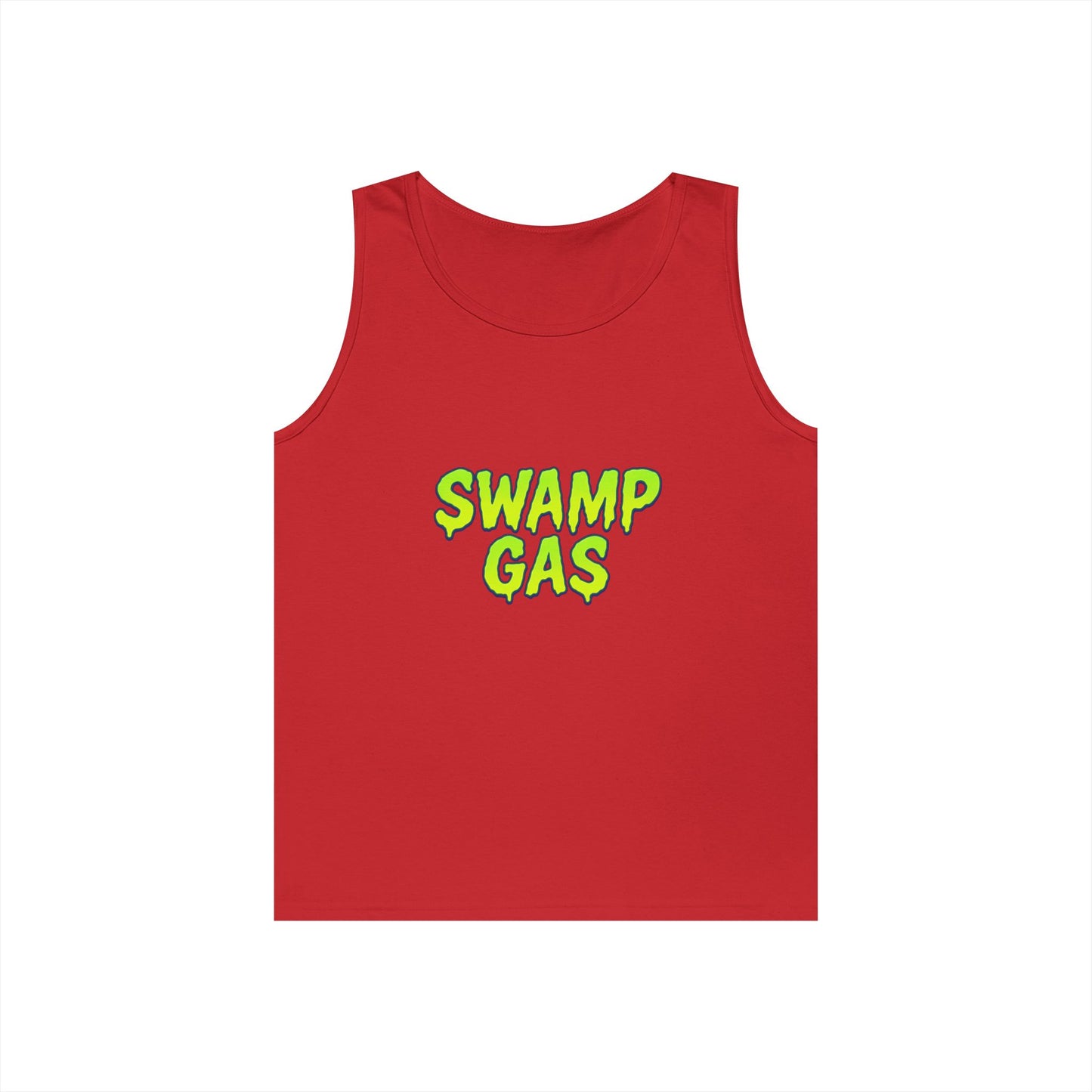 Swamp Gas Unisex Heavy Cotton Tank Top - Fun Summer Wear, Gift for Nature Lovers, Casual Beach Outfit, Eco-Friendly Apparel, Unique [...]