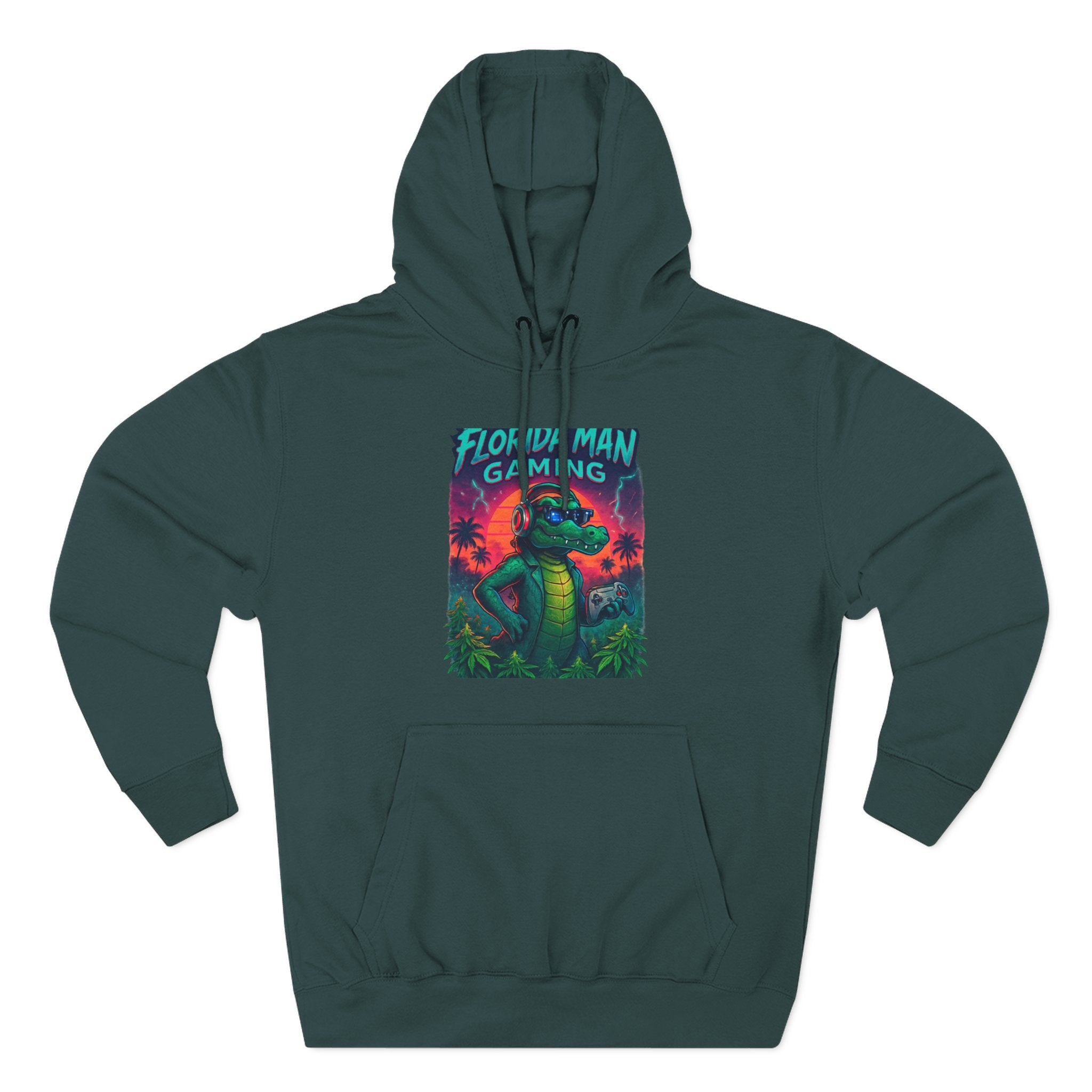 Gamer Fleece Hoodie - Cozy Dragon Design, Perfect for Gaming Sessions, Gifts for Gamers, Casual Wear, Fun Streetwear