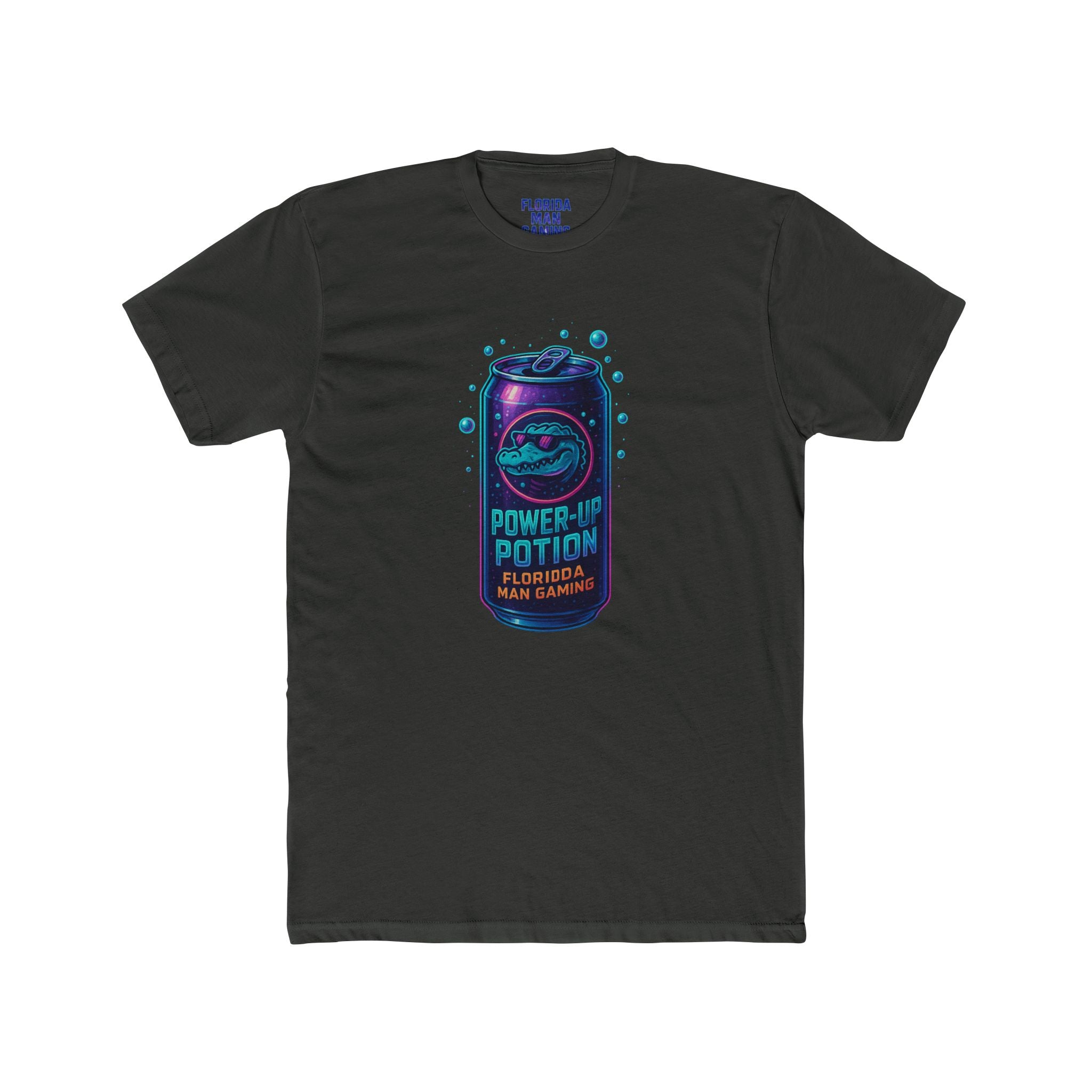 Florida Man Crew Tee: Gaming Humor Shirt, Fun Gift for Gamers, Unisex Tee for Parties, Retro Style Casual Wear, Unique Birthday Present