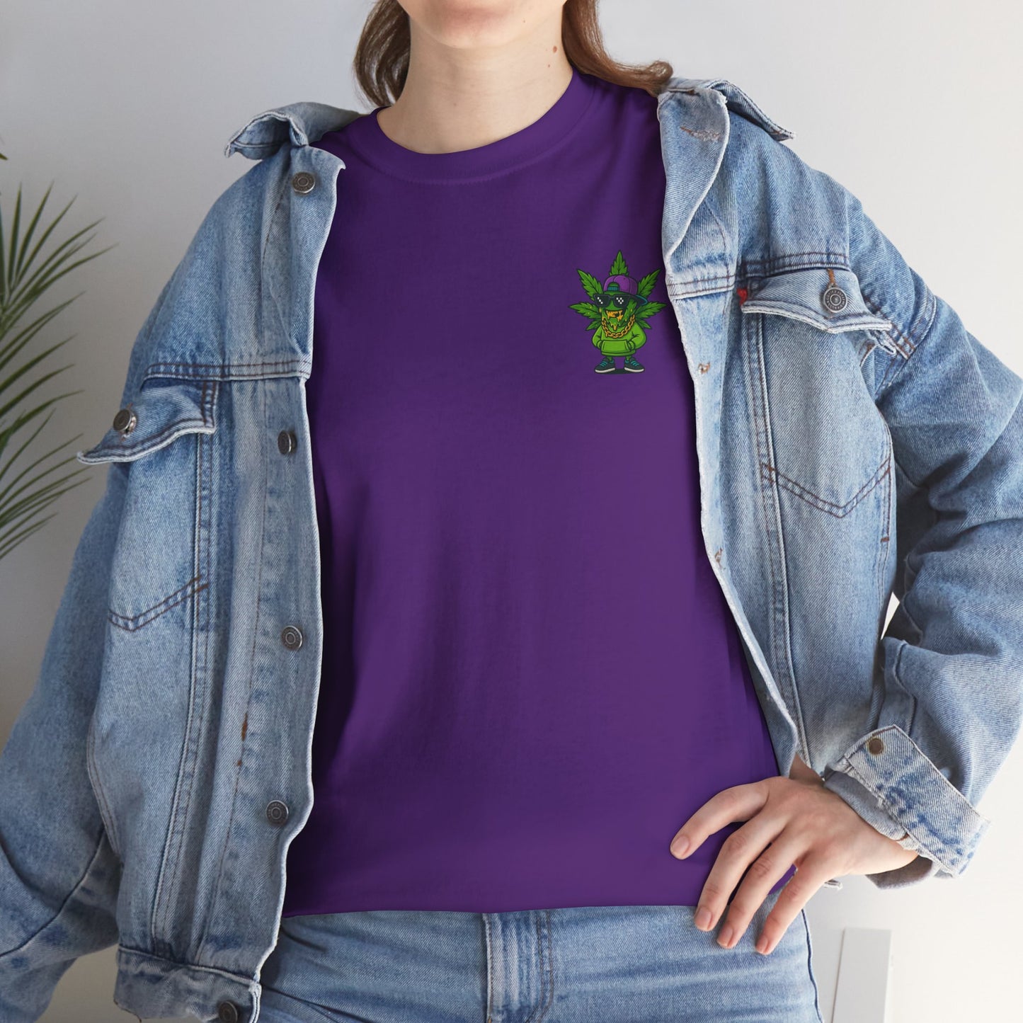 Cool Cannabis Vibe Unisex Tee - Stoner Gift, Weed Lovers Shirt, Hip Hop Style Tee, Indoor/Outdoor Wear, Party Wear