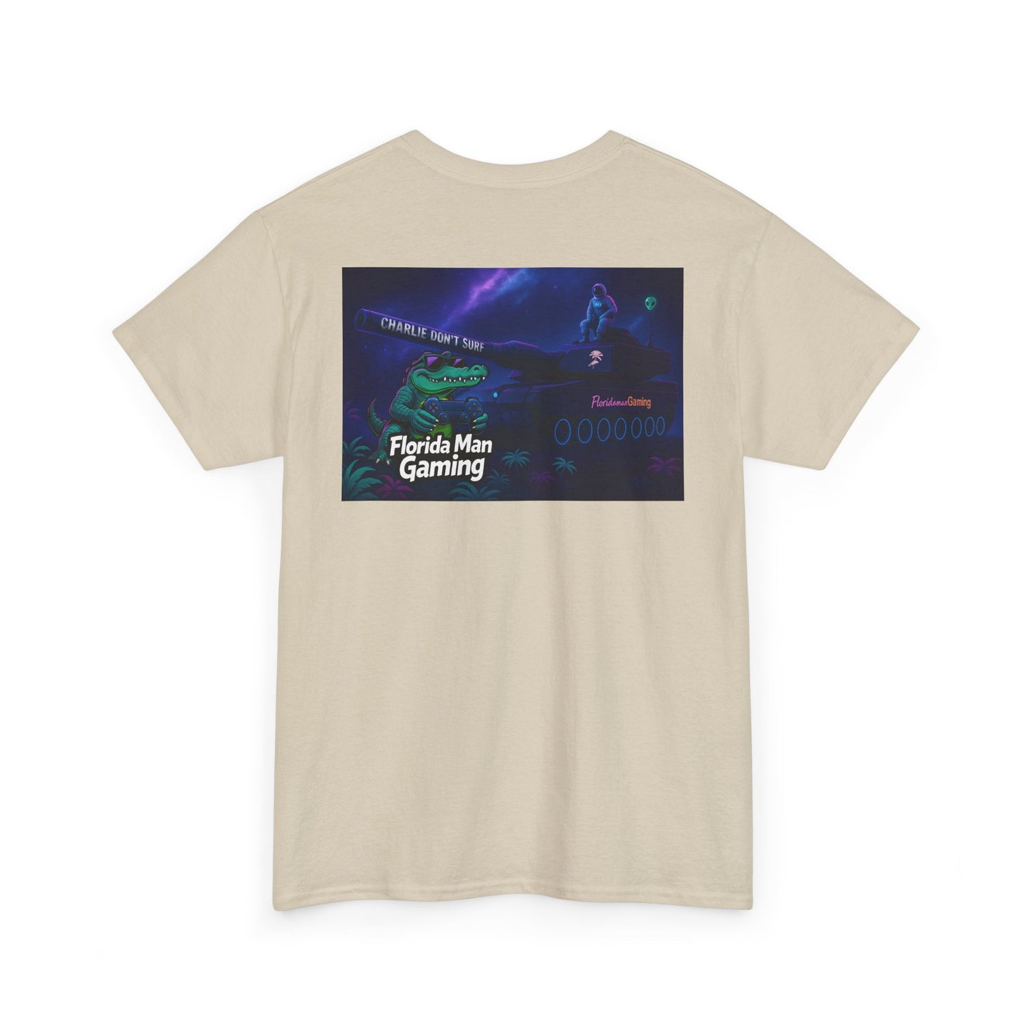 Florida Man Gaming Tee, Unisex Cotton Shirt, Fun Gaming Shirt, Casual Wear, Gift for Gamers, Trendy Graphic Tee