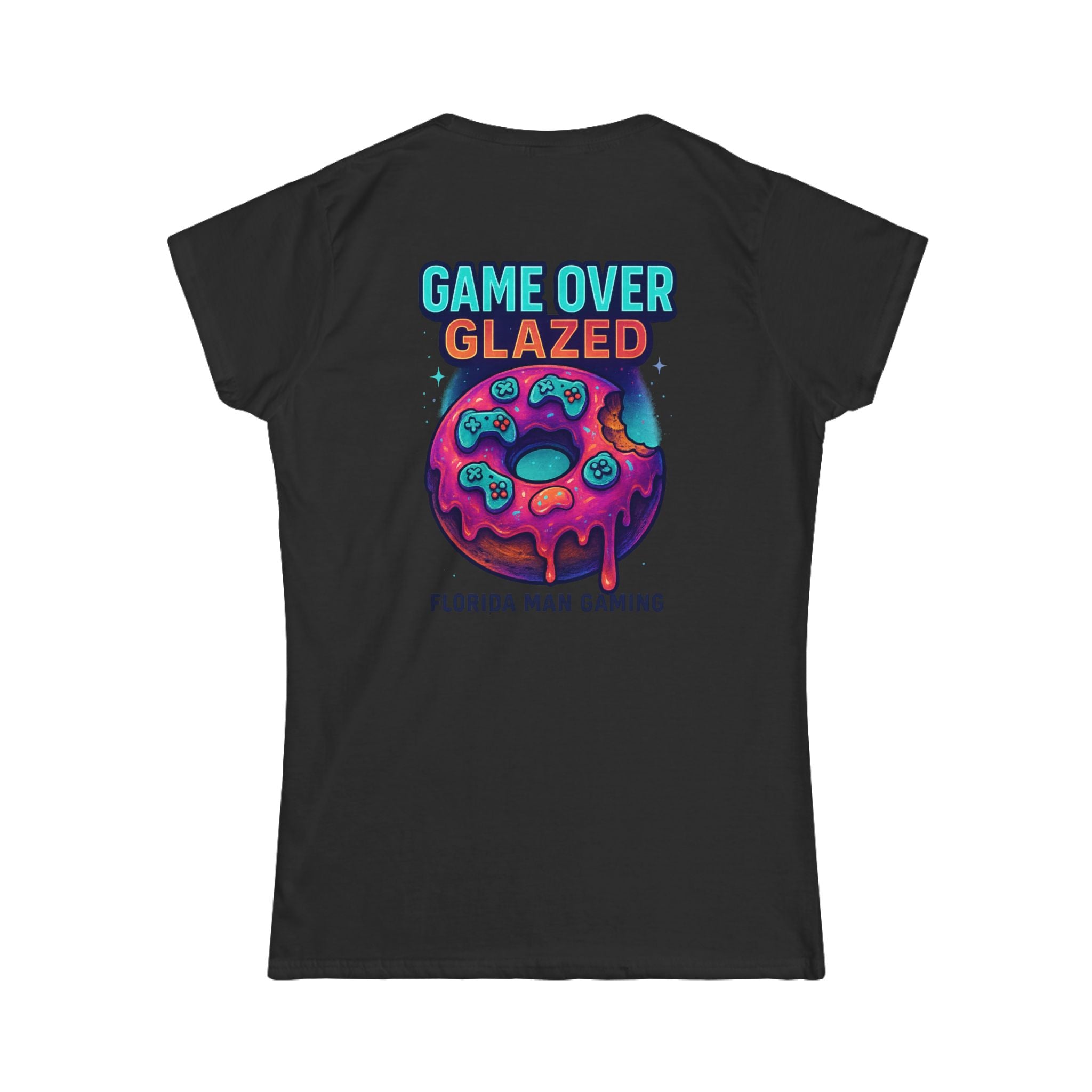 Gaming-Inspired Women's Softstyle Tee - Perfect for Gamers, Nerds, Birthday Gifts, Gaming Events, Casual Wear