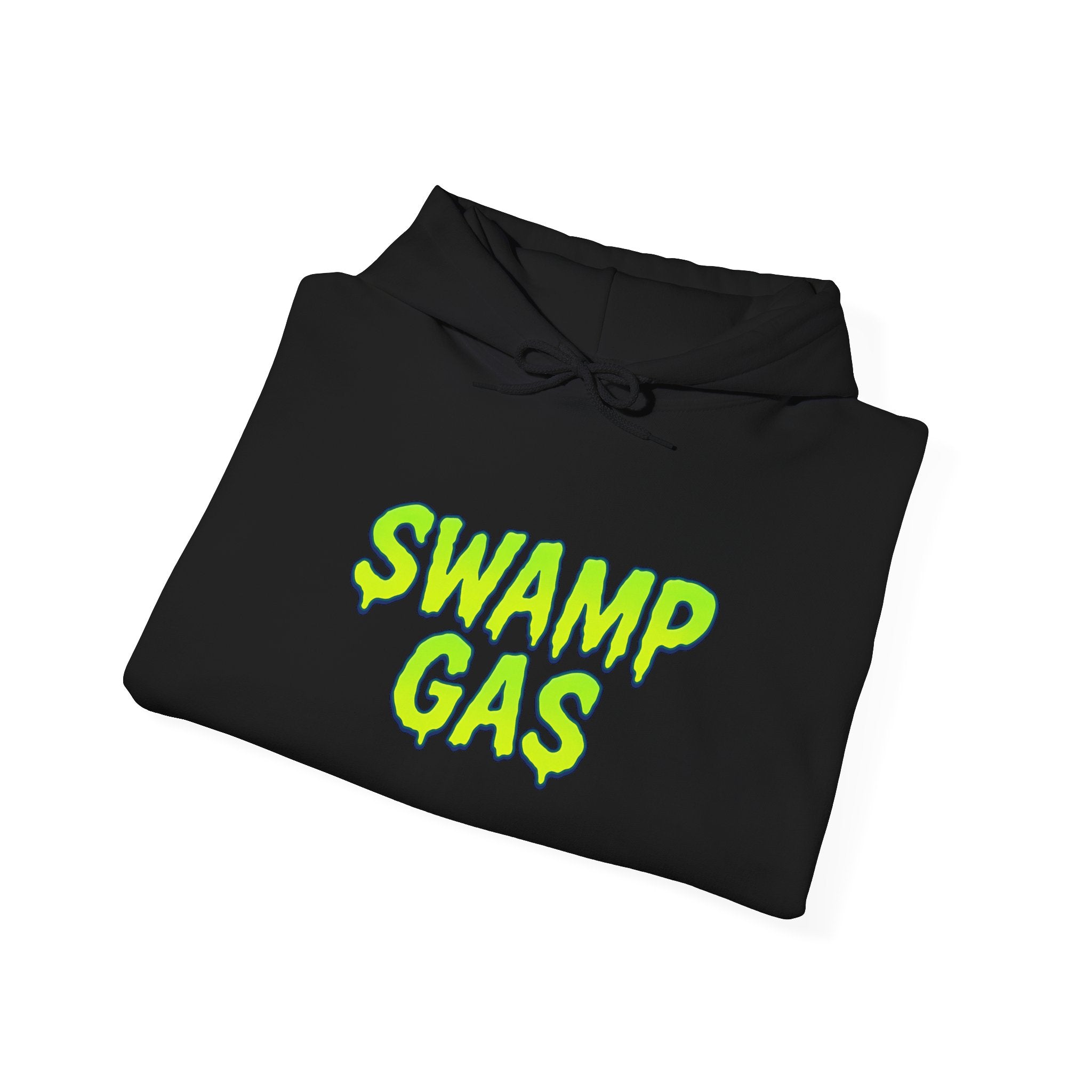 Swamp Gas Unisex Hoodie | Fun Gift for Halloween, Cozy Casual Wear, Unique Graphic Sweatshirt, Quirky Style, Perfect for Fall