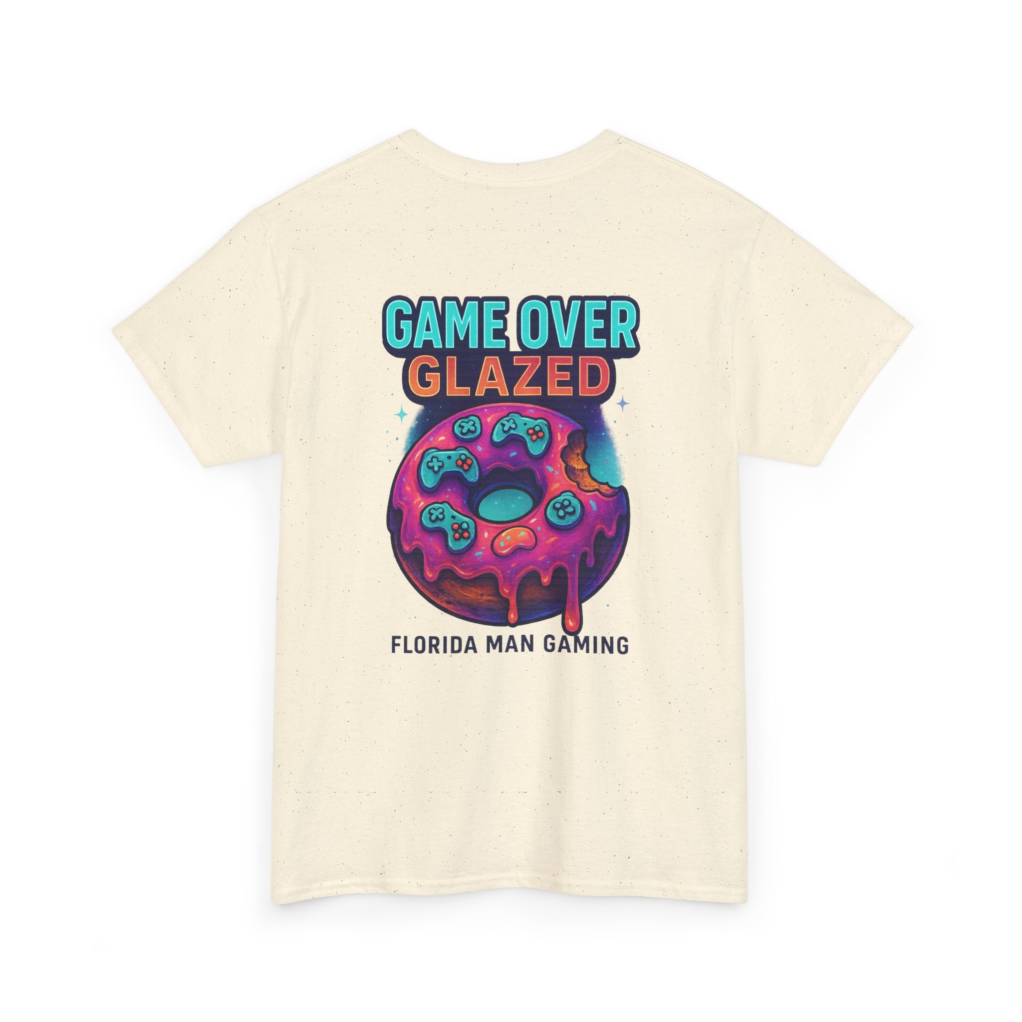 Gaming Graphic Tee for Retro Fun Lovers, Perfect for Gifts, Casual Wear, Gaming Events, Game Over Design