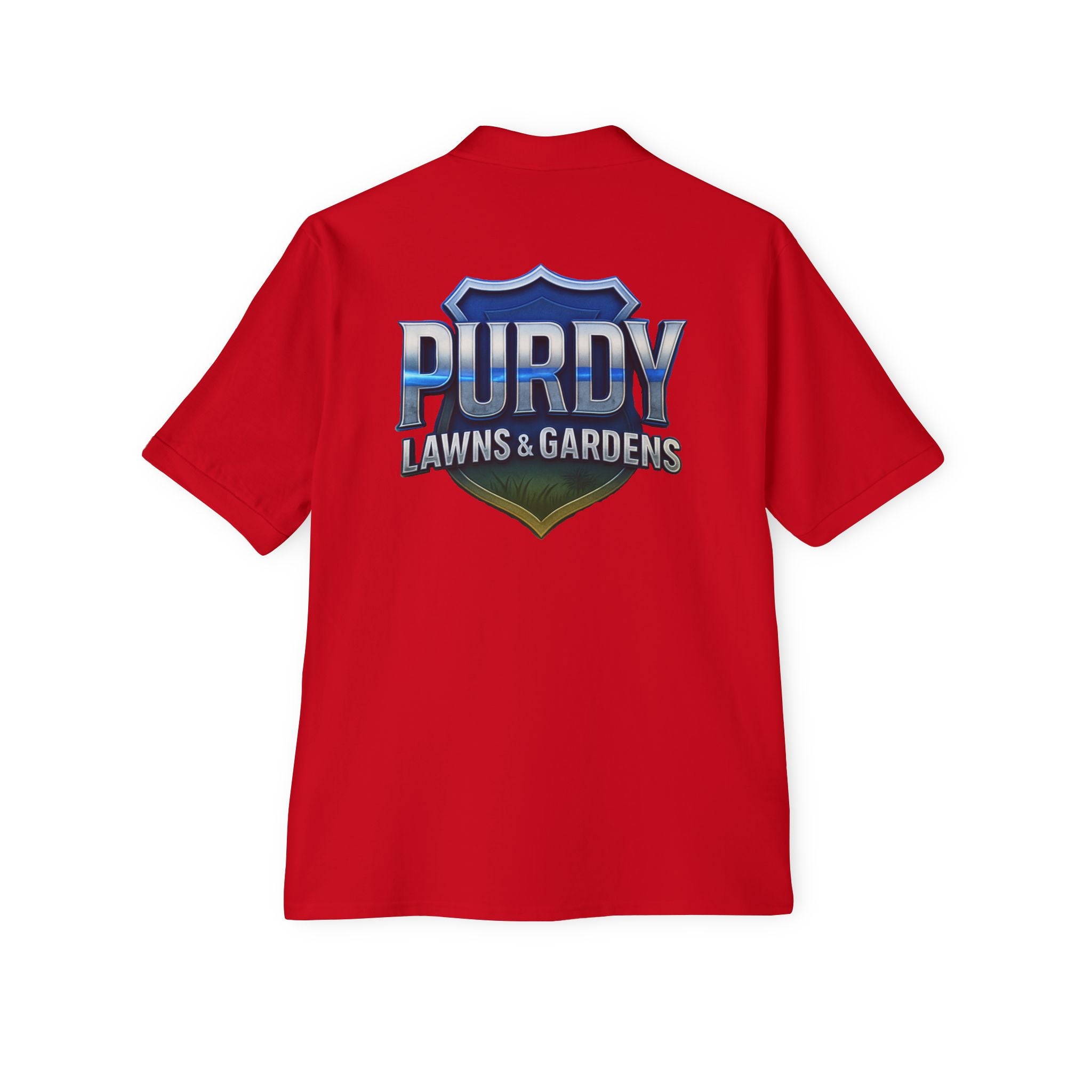 Polo Shirt for Garden Enthusiasts | Stylish Casual Wear, Men's Outdoor Polo, Gift for Gardeners, Spring Fashion