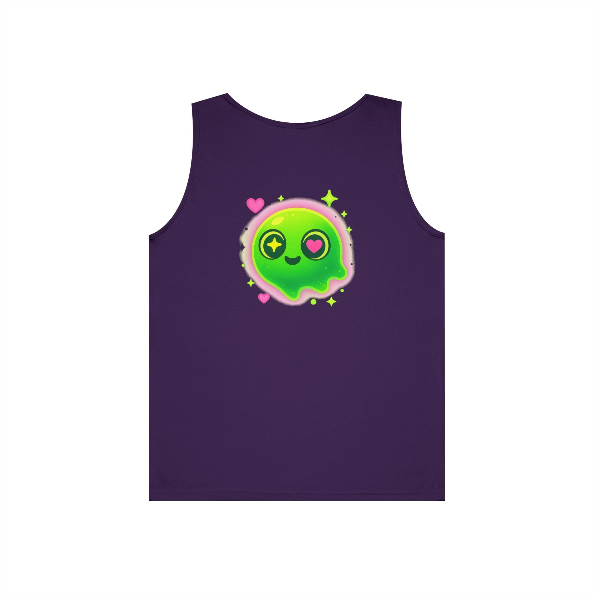 Cute Cartoon Glow-in-the-Dark Tank Top, Summer Outfit, LGBTQ+ Pride Wear, Festival Attire, Funny Gift for Teens, Casual Wear