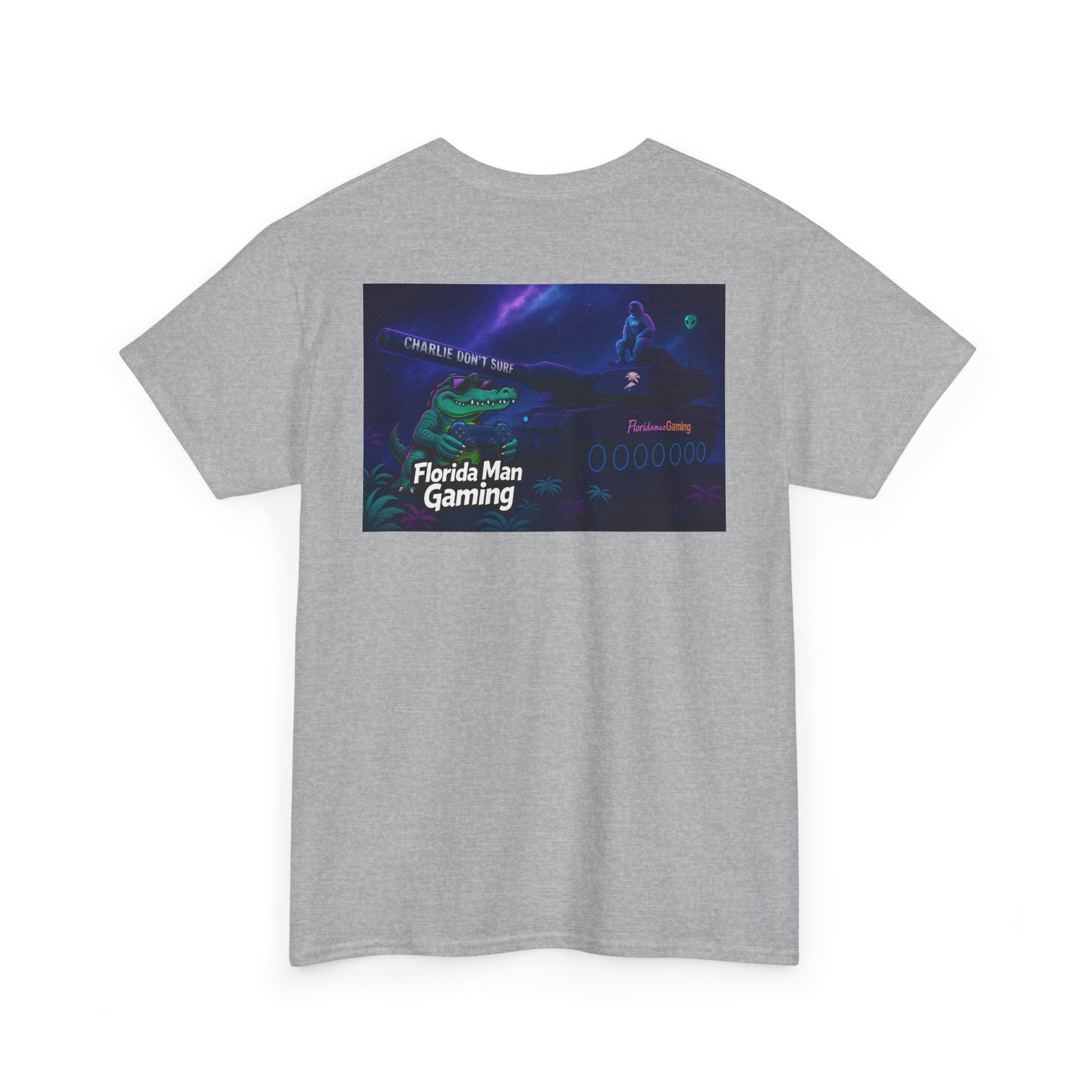 Florida Man Gaming Tee, Unisex Cotton Shirt, Fun Gaming Shirt, Casual Wear, Gift for Gamers, Trendy Graphic Tee