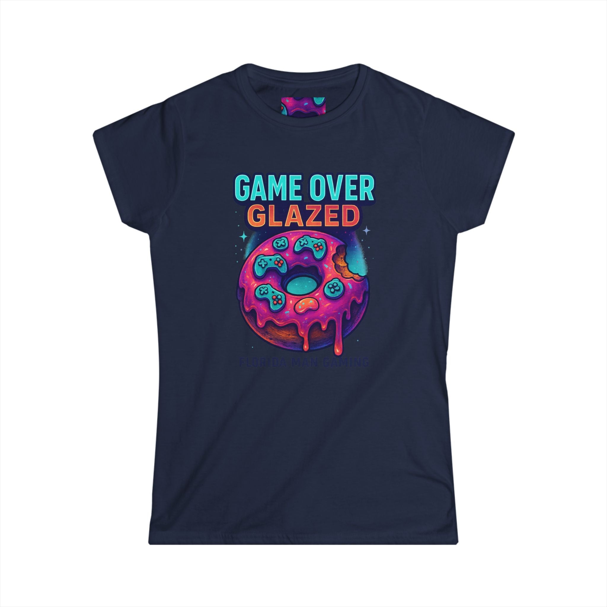 Gaming-Inspired Women's Softstyle Tee - Perfect for Gamers, Nerds, Birthday Gifts, Gaming Events, Casual Wear