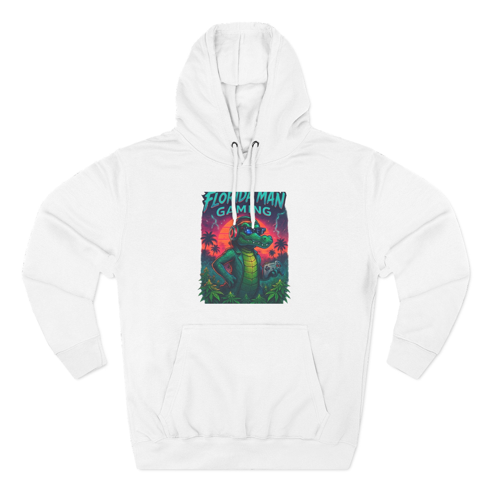 Gamer Fleece Hoodie - Cozy Dragon Design, Perfect for Gaming Sessions, Gifts for Gamers, Casual Wear, Fun Streetwear