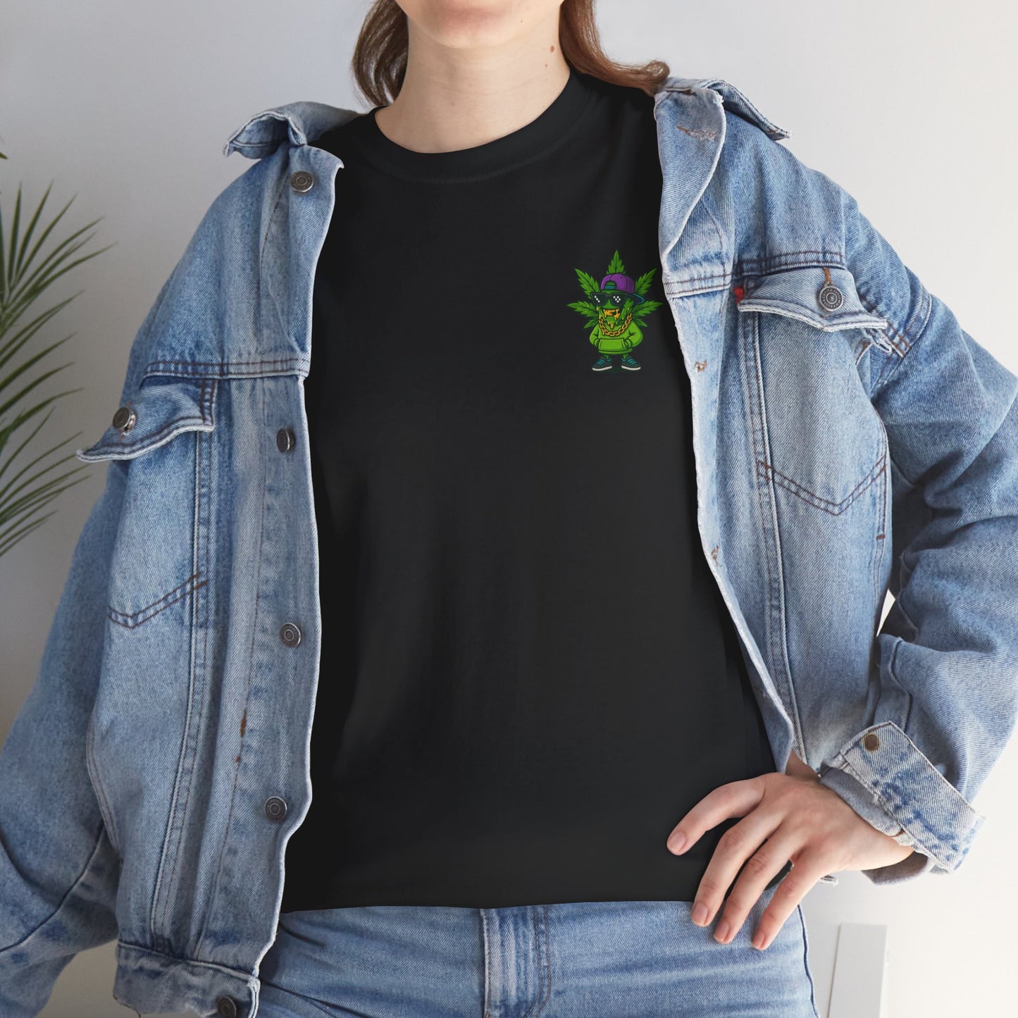 Cool Cannabis Vibe Unisex Tee - Stoner Gift, Weed Lovers Shirt, Hip Hop Style Tee, Indoor/Outdoor Wear, Party Wear