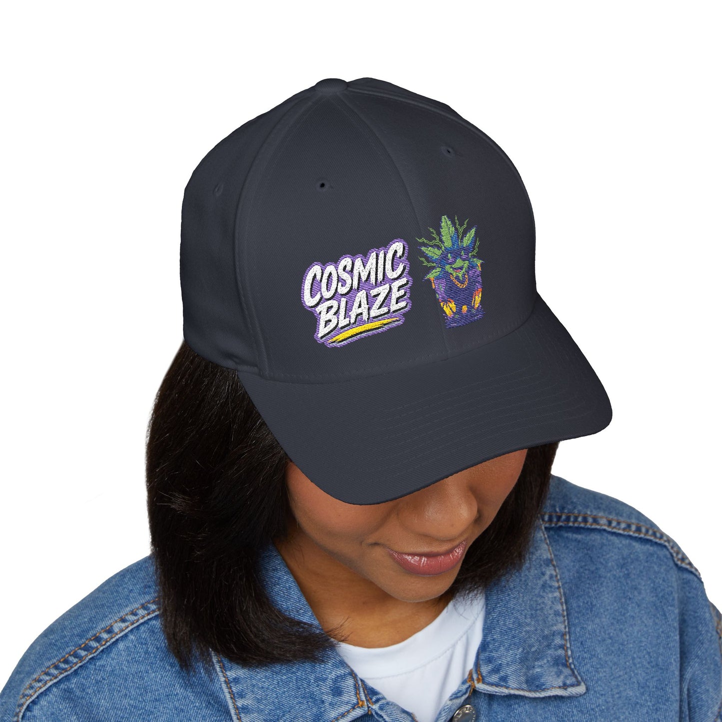 Closed-Back Structured Cap (Embroidery)