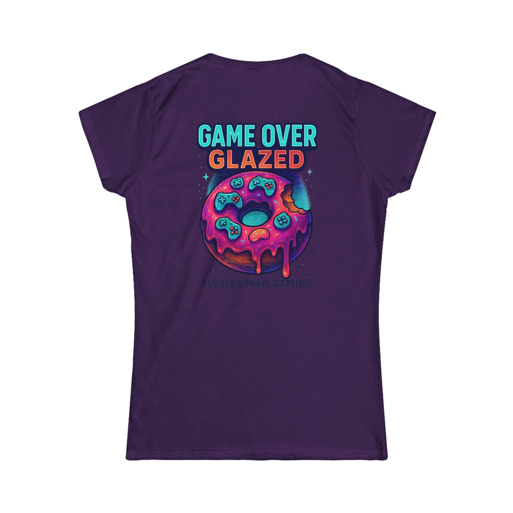 Gaming-Inspired Women's Softstyle Tee - Perfect for Gamers, Nerds, Birthday Gifts, Gaming Events, Casual Wear