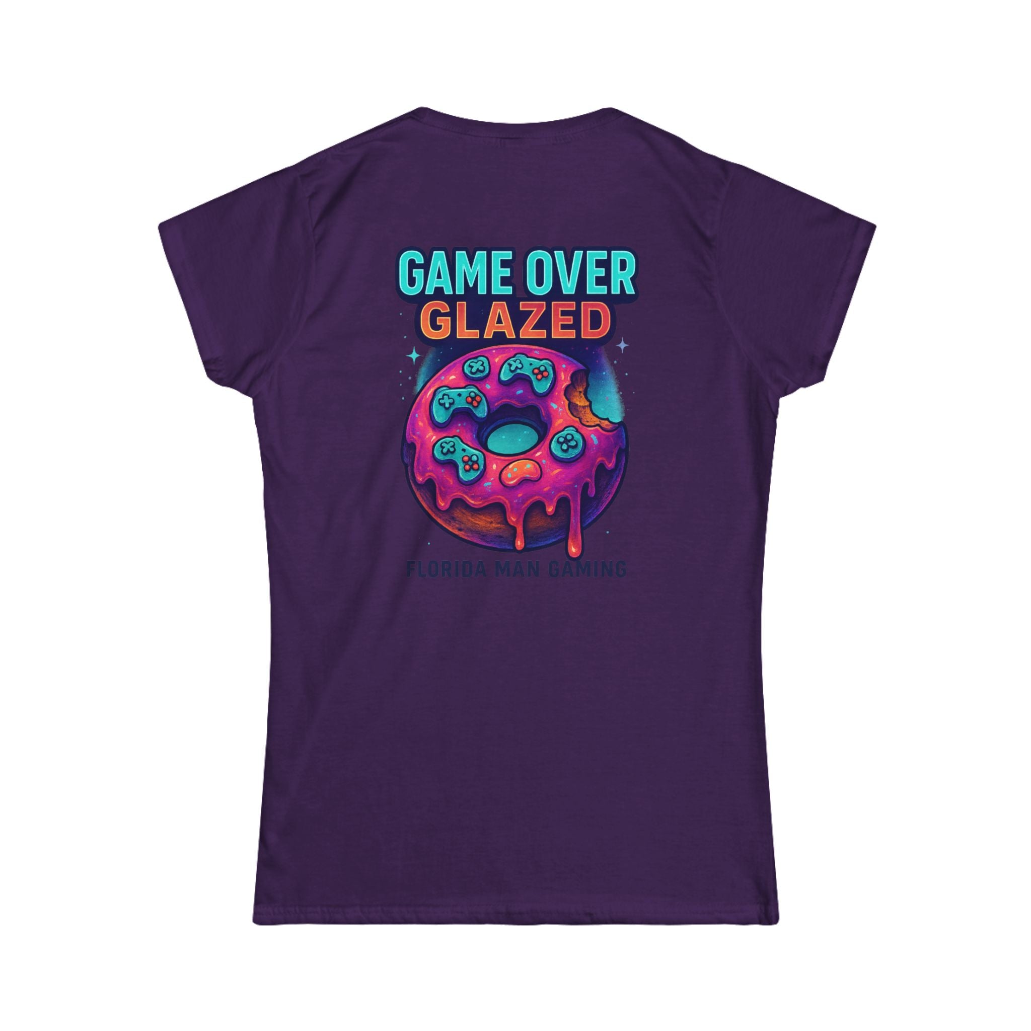 Gaming-Inspired Women's Softstyle Tee - Perfect for Gamers, Nerds, Birthday Gifts, Gaming Events, Casual Wear
